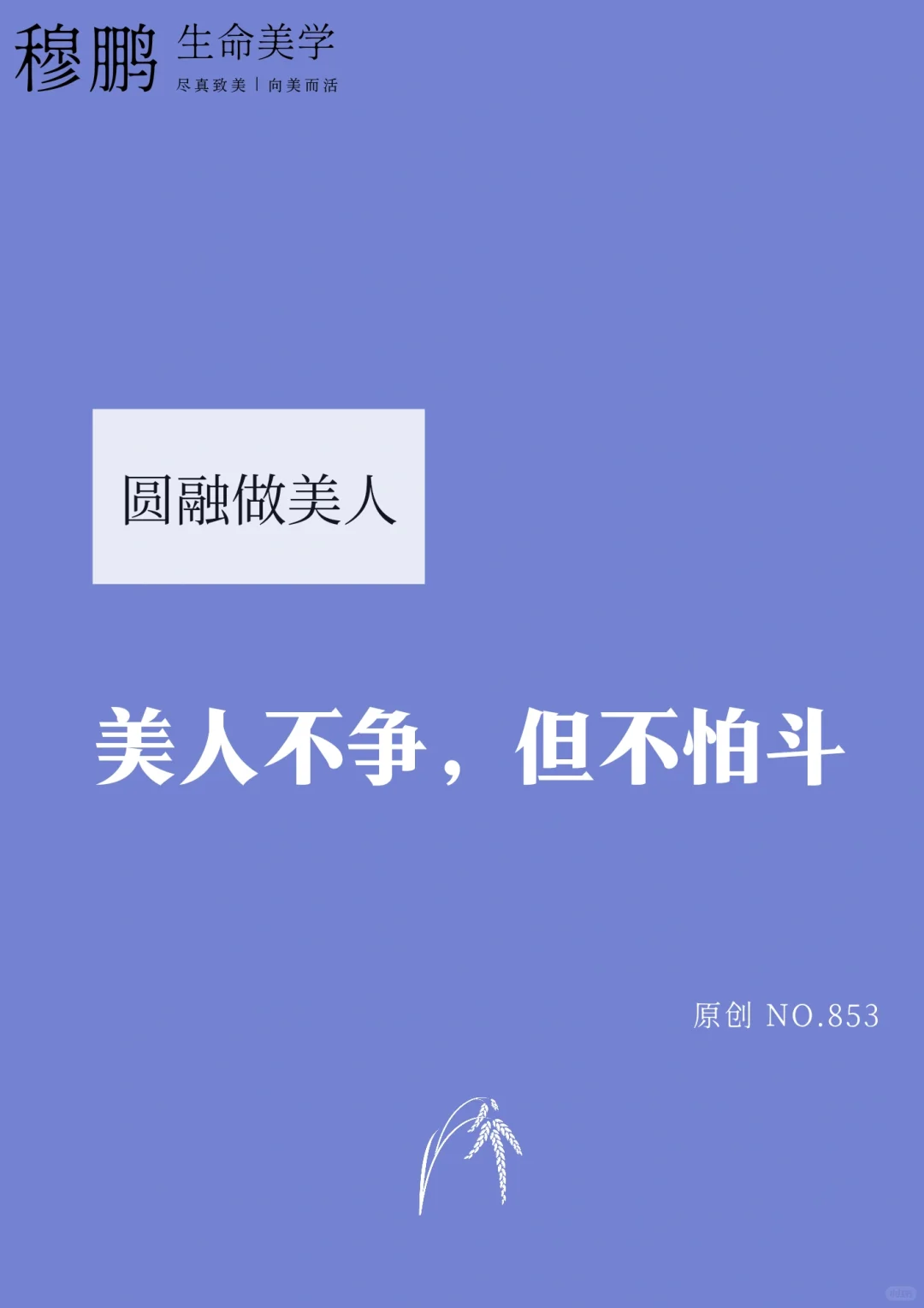 美人不争，但不怕斗