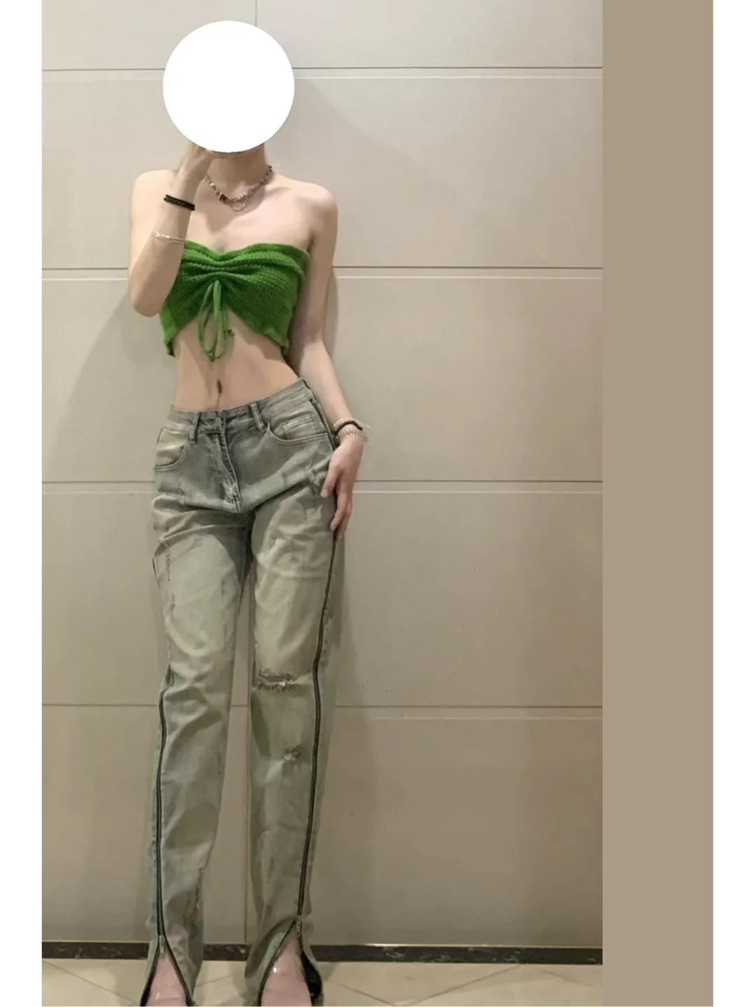 ootd/ 40? 绿色显白还有谁不知道！！！