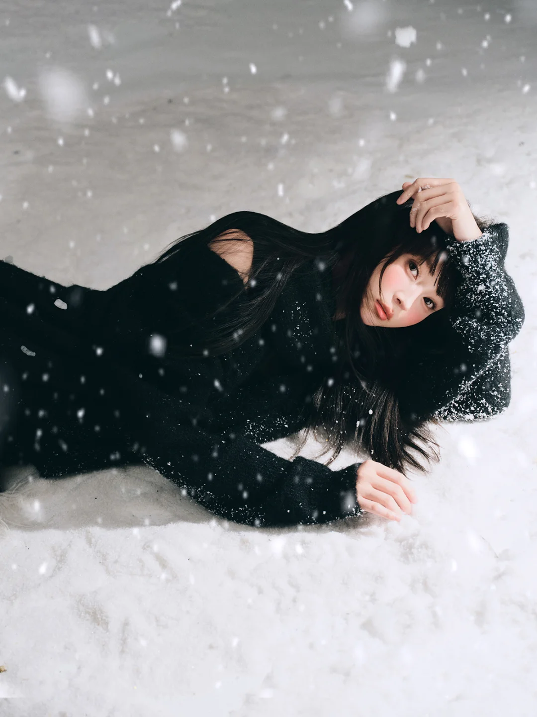 期待雪花飘落的第一场约会❄️冬日雪景写真