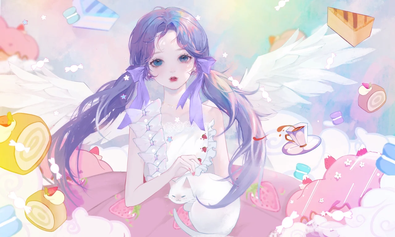 天使小姐姐 女生头像 原创