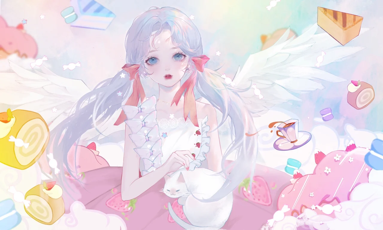 天使小姐姐 女生头像 原创