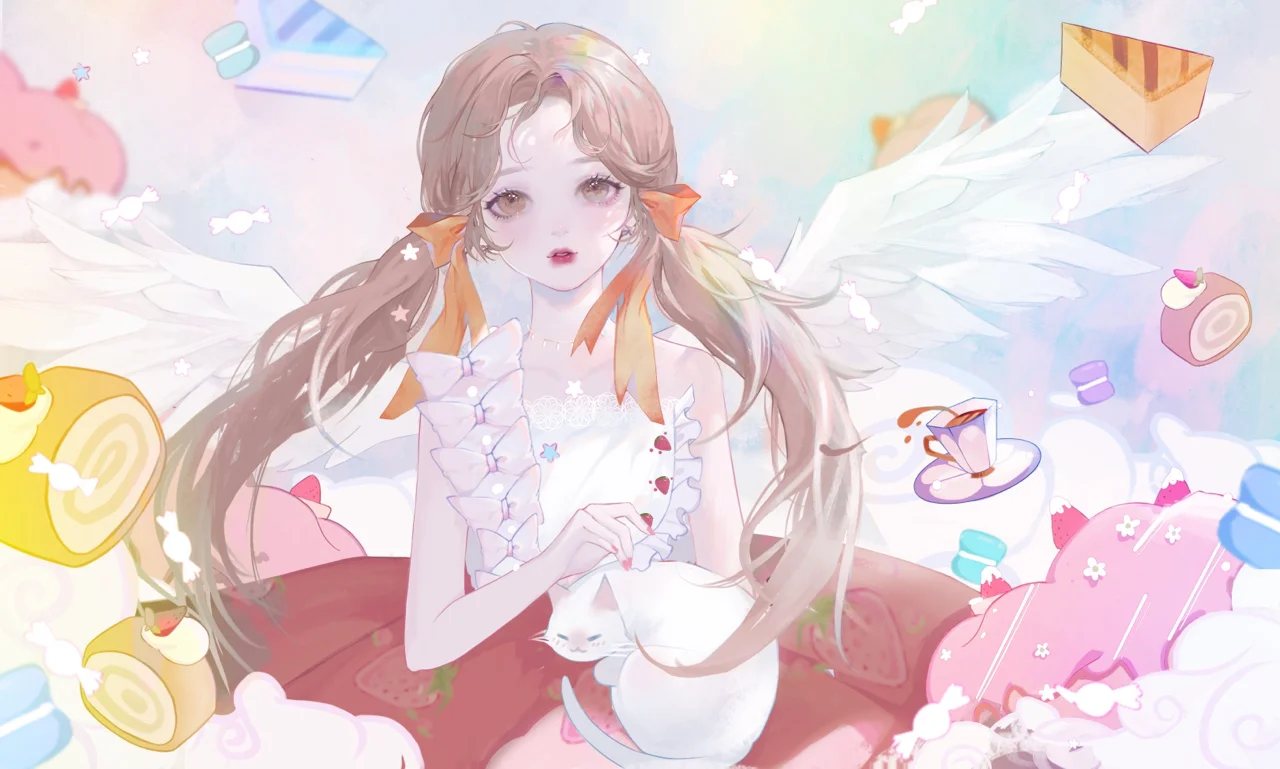 天使小姐姐 女生头像 原创