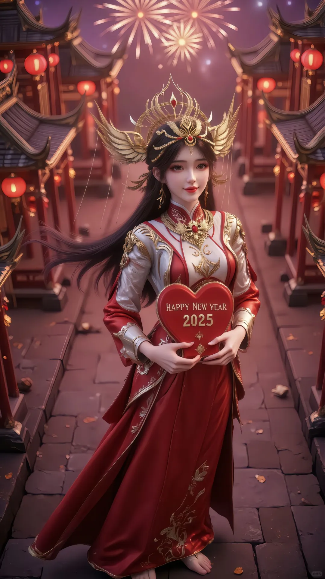 国漫女神祝宝子们新年快乐！