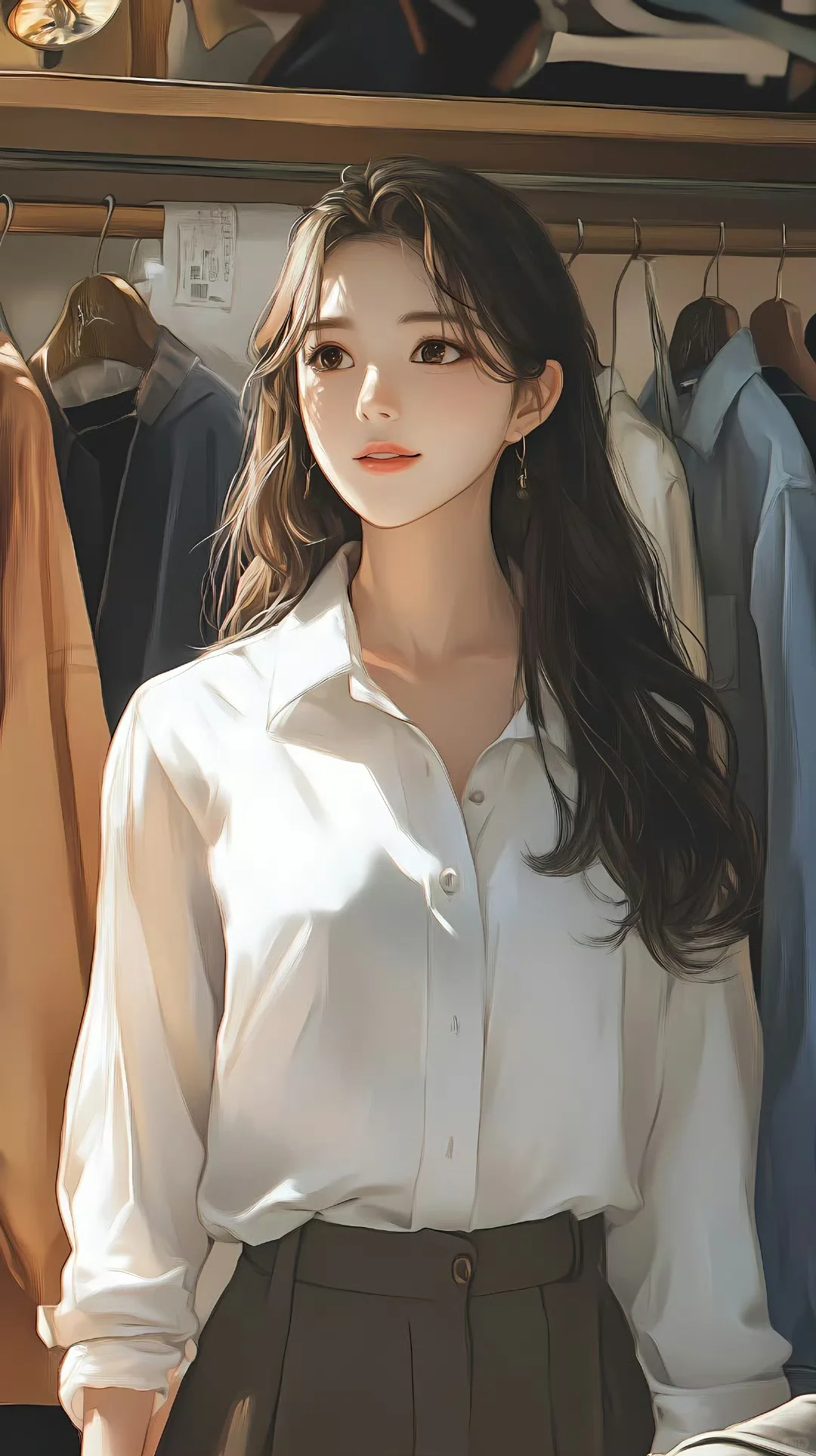 ❤️清新女生插画壁纸