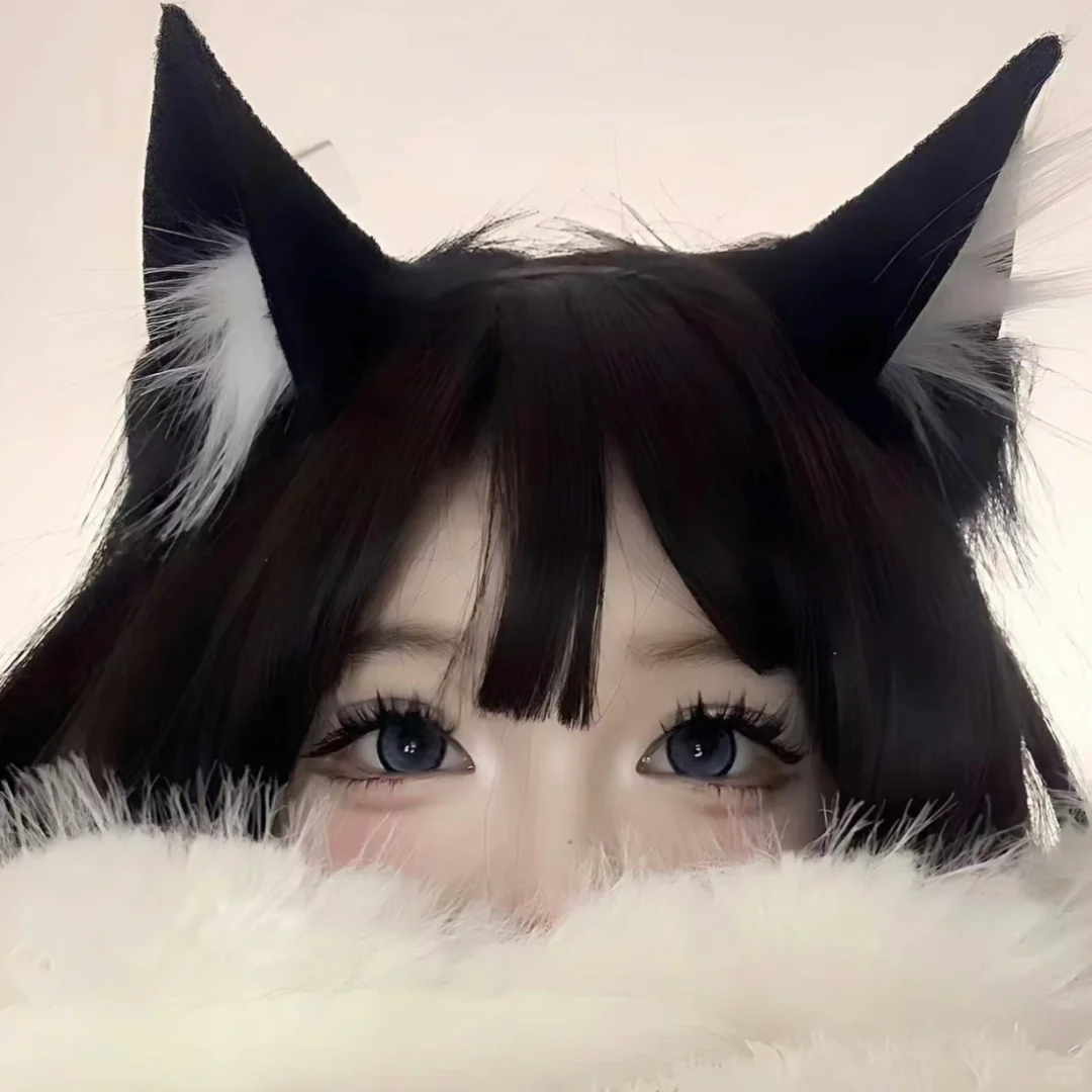 猫耳女生头像