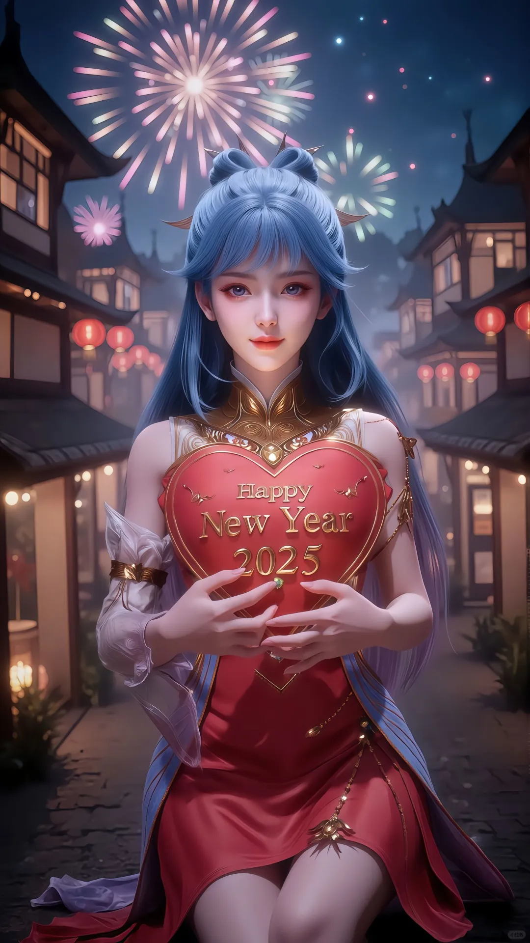 国漫女神祝宝子们新年快乐！