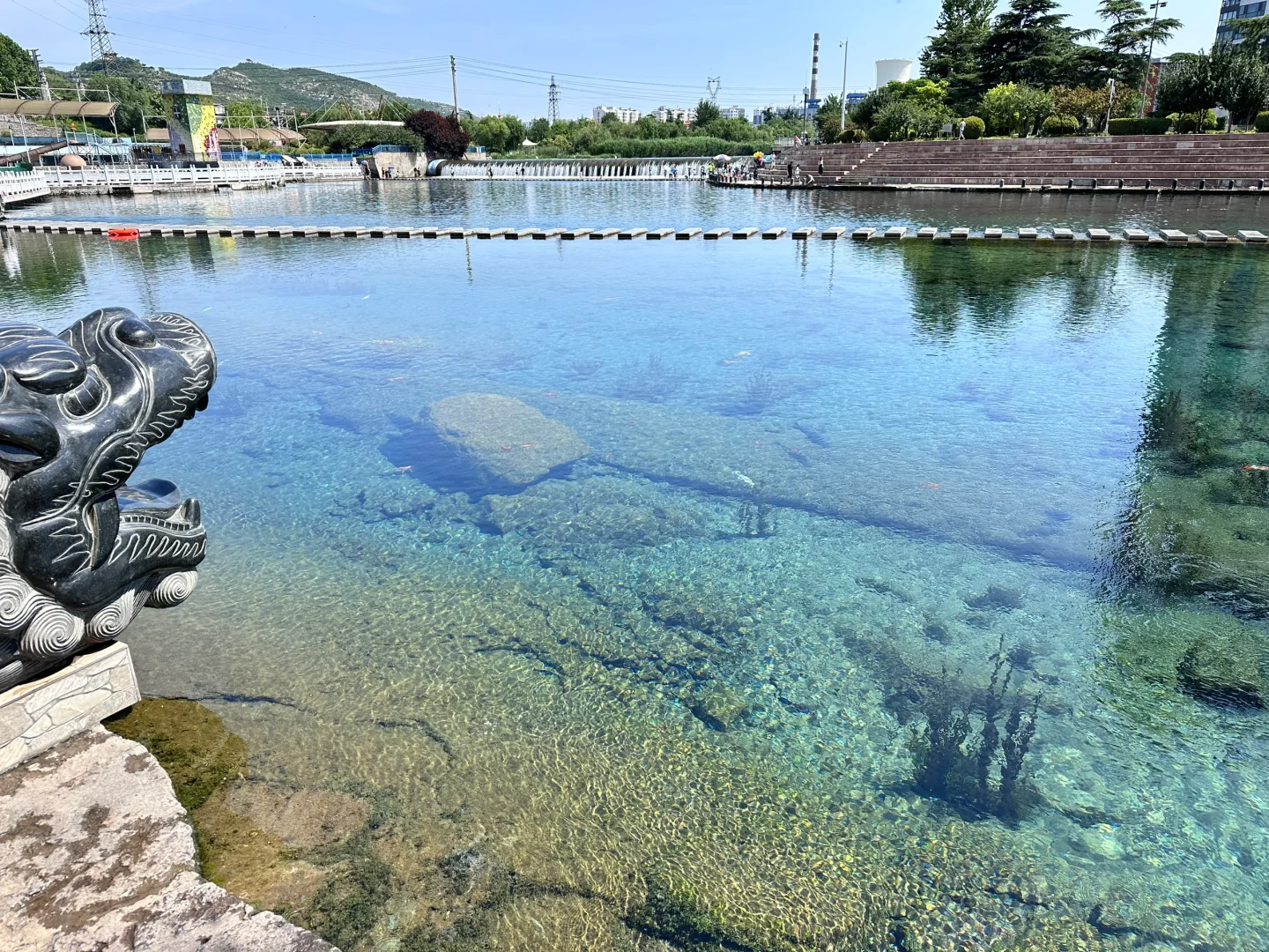 这里不是九寨沟，这是河北邯郸峰峰矿区