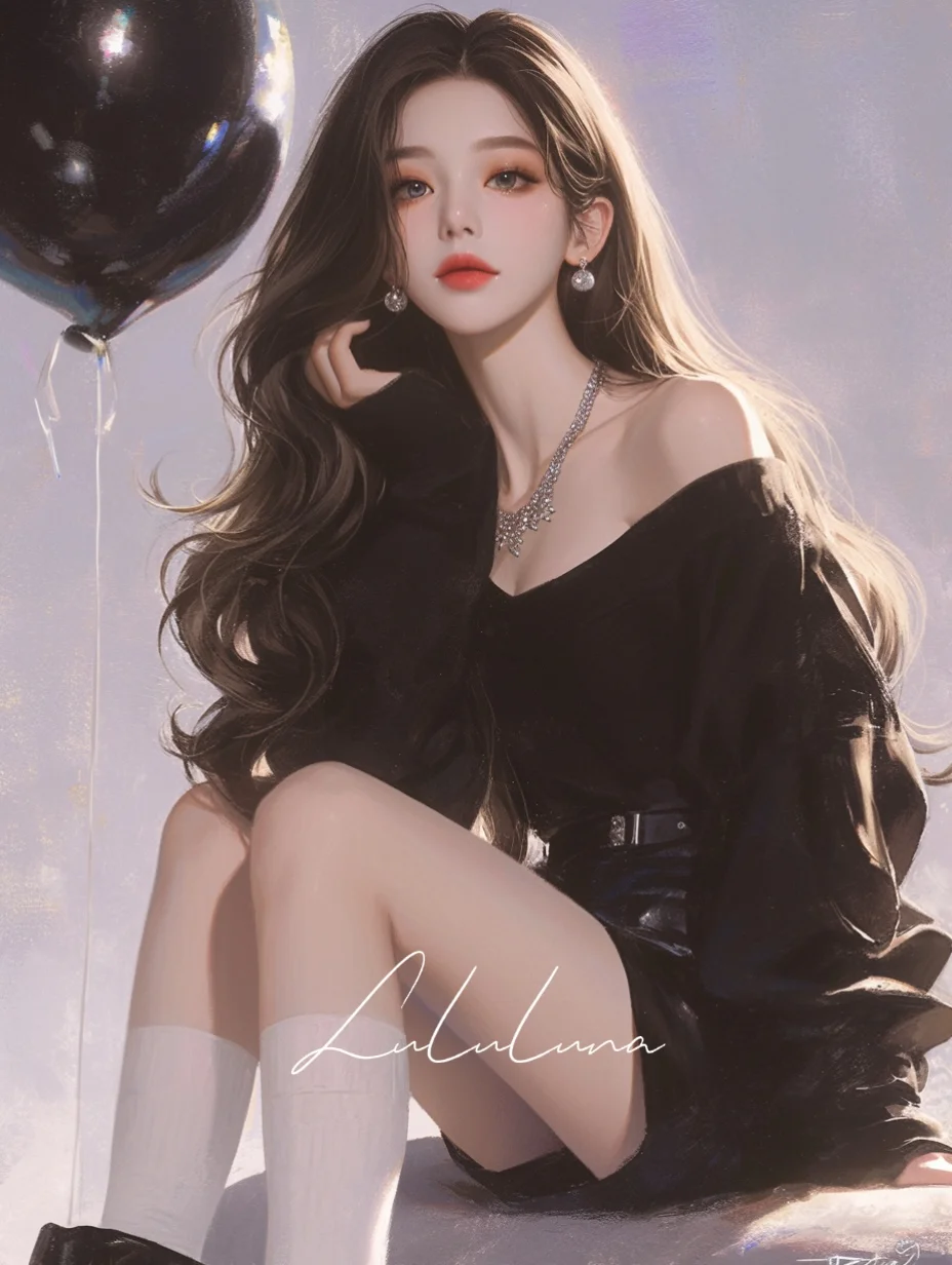 ?☂️｜黑气球·black balloon