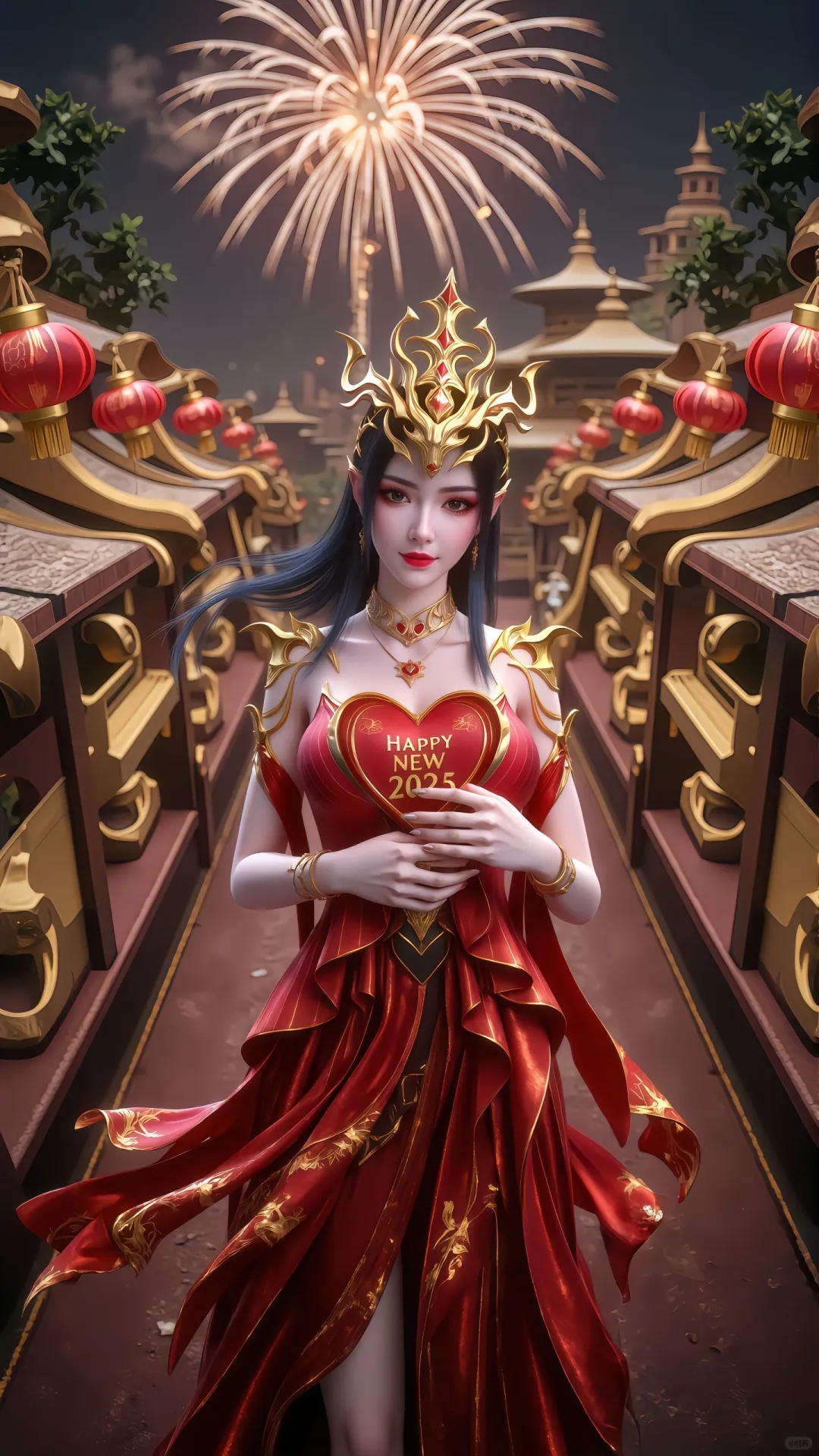 国漫女神祝宝子们新年快乐！