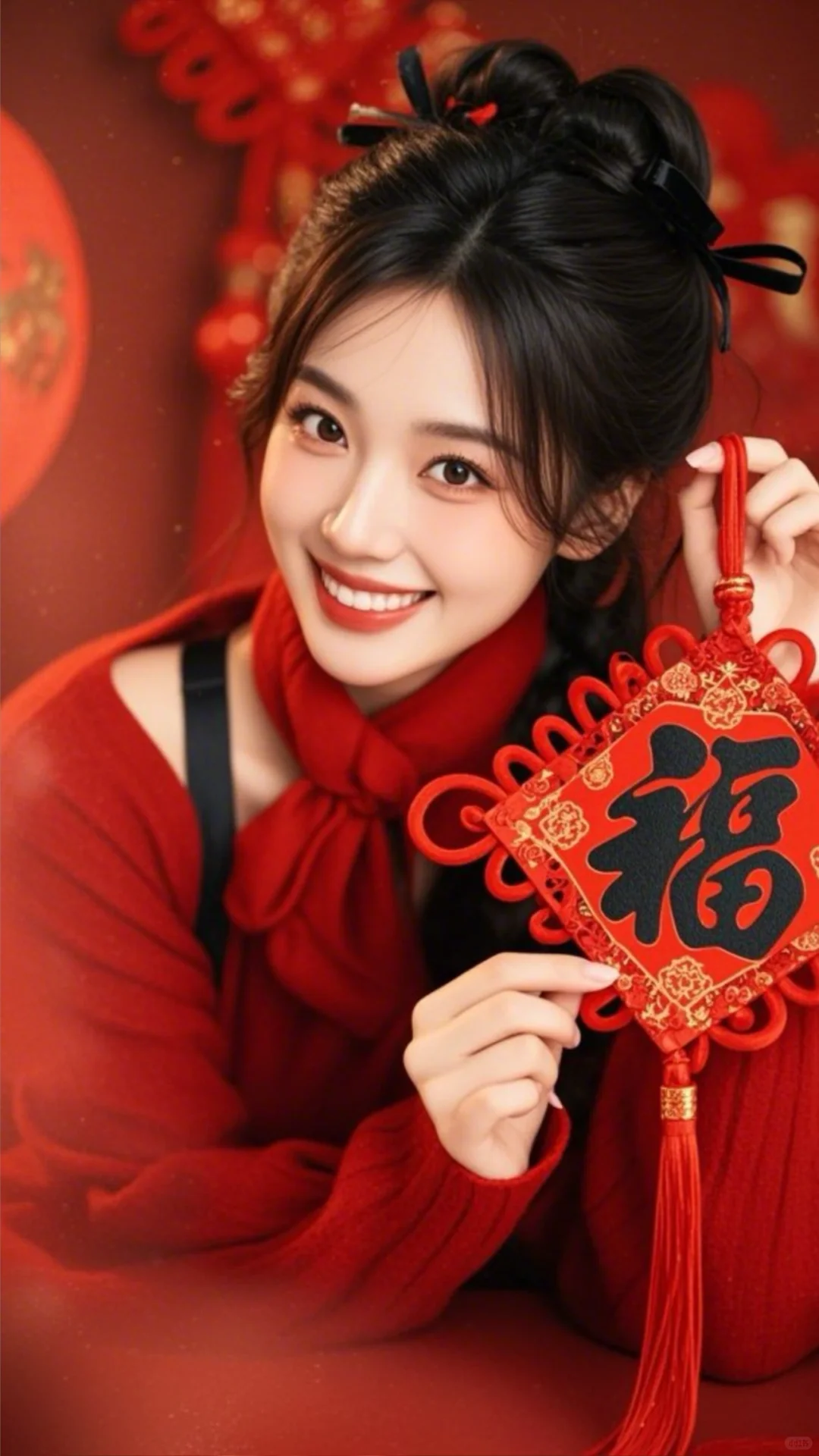 美女㊗️你新年快乐！暴富！