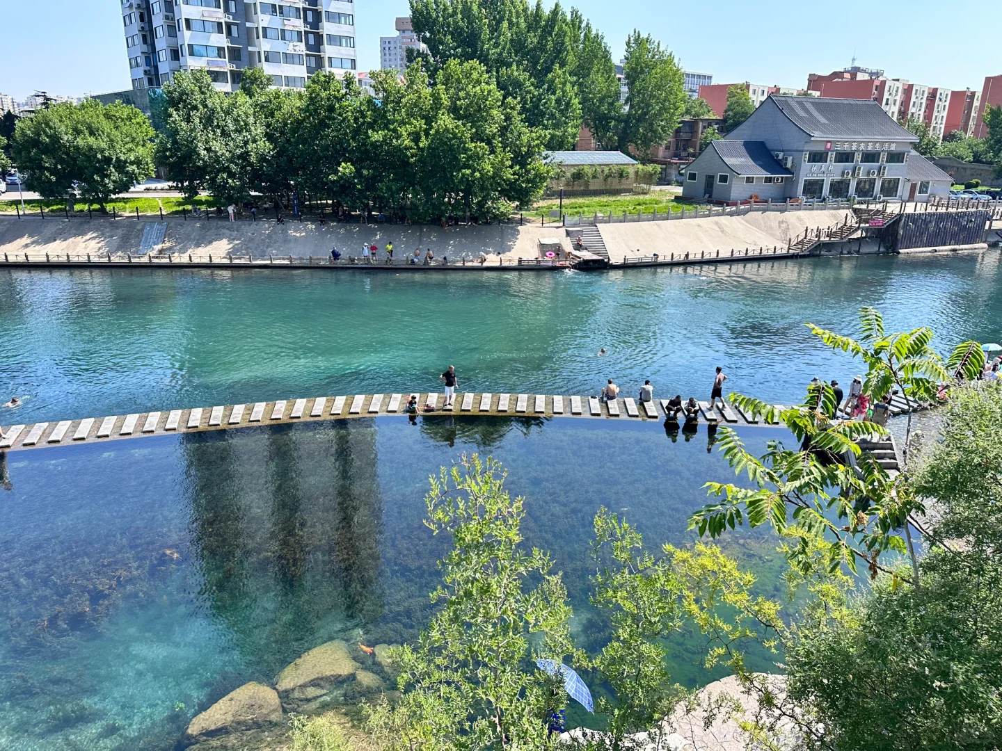 这里不是九寨沟，这是河北邯郸峰峰矿区