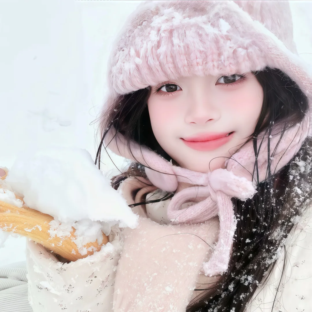 冬日女头｜雪天与你❄️