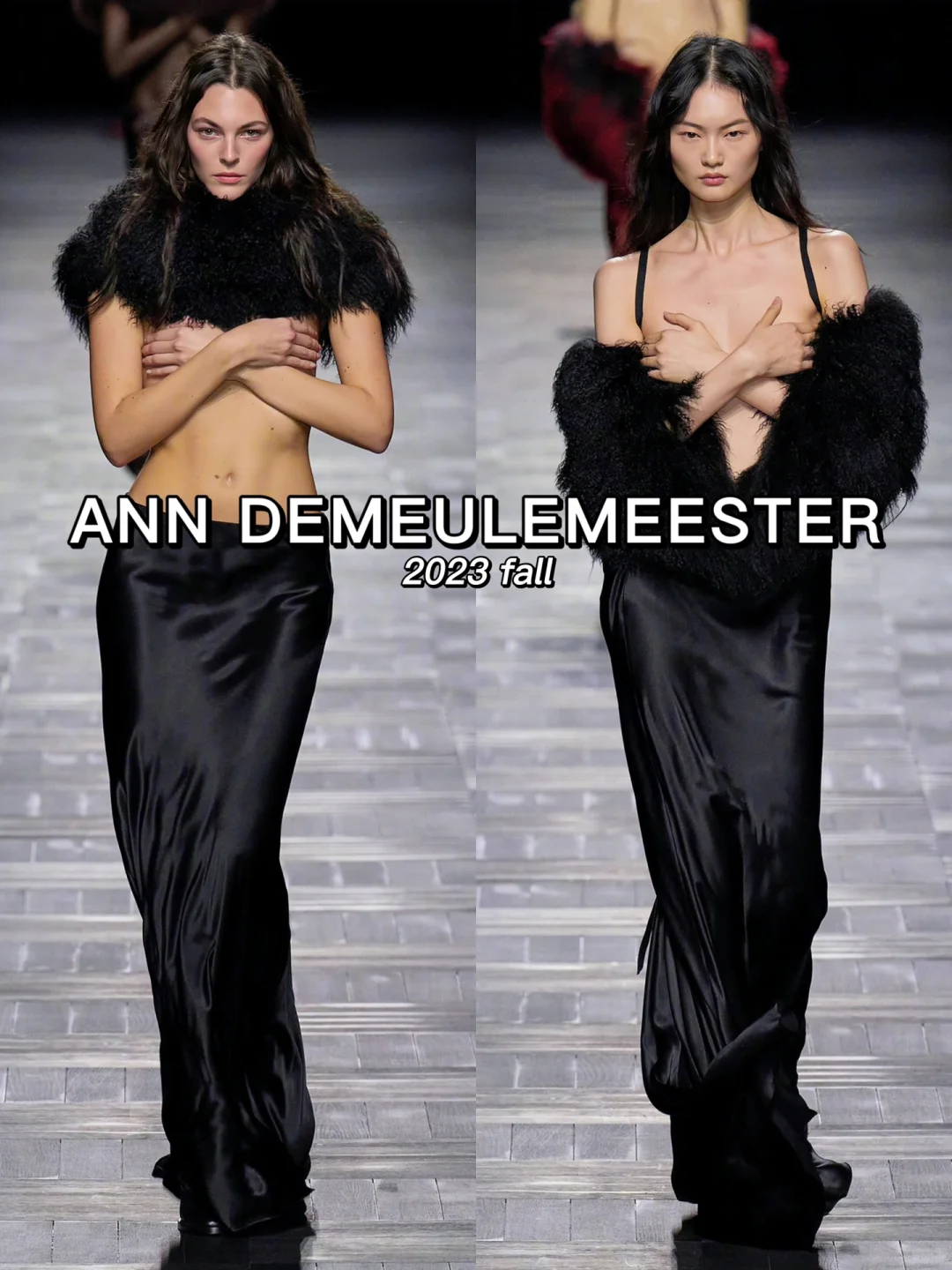 Ann Demeulemeester 2023秋冬?暗黑美神