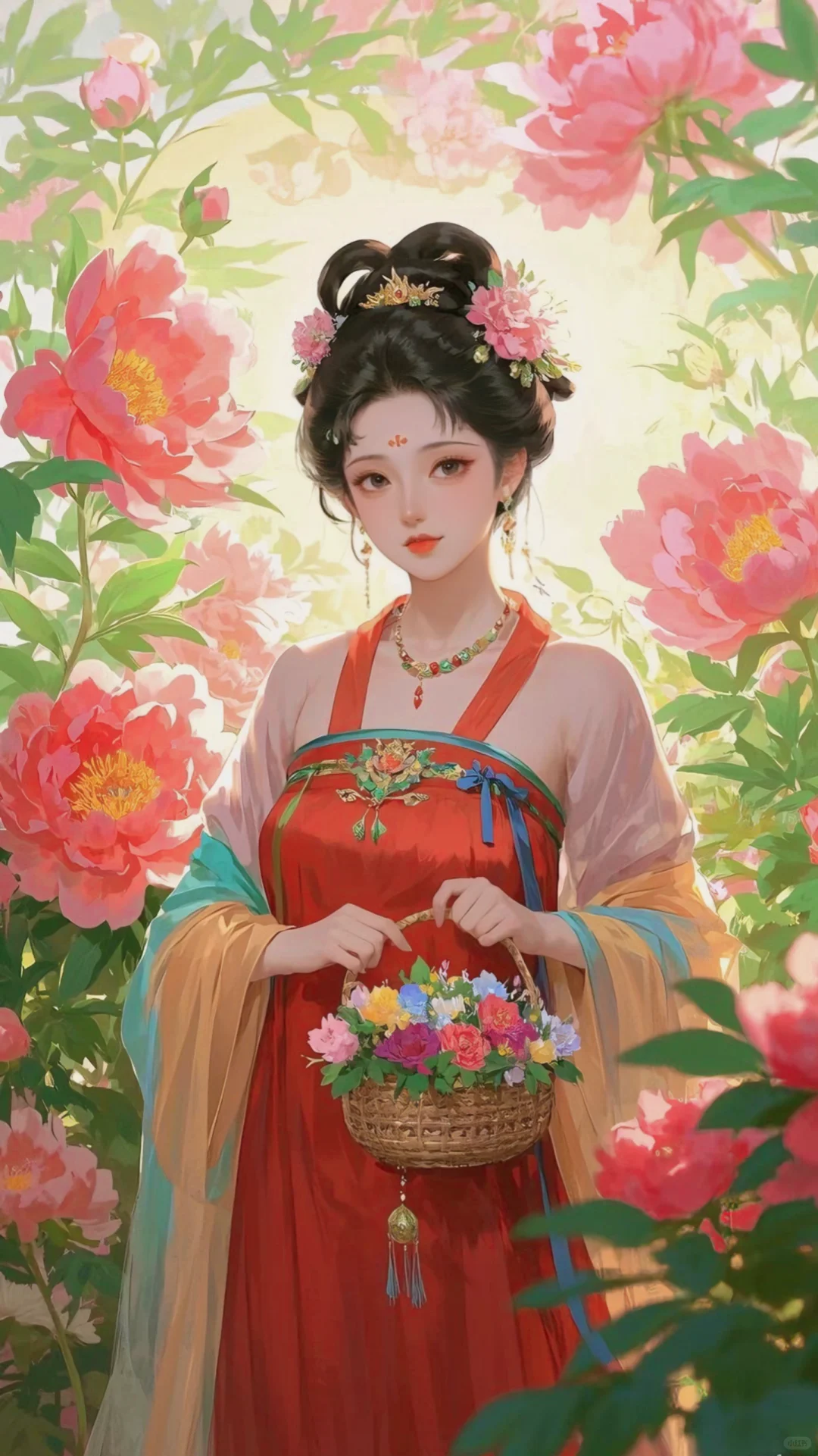 美人如花，采撷春之韵