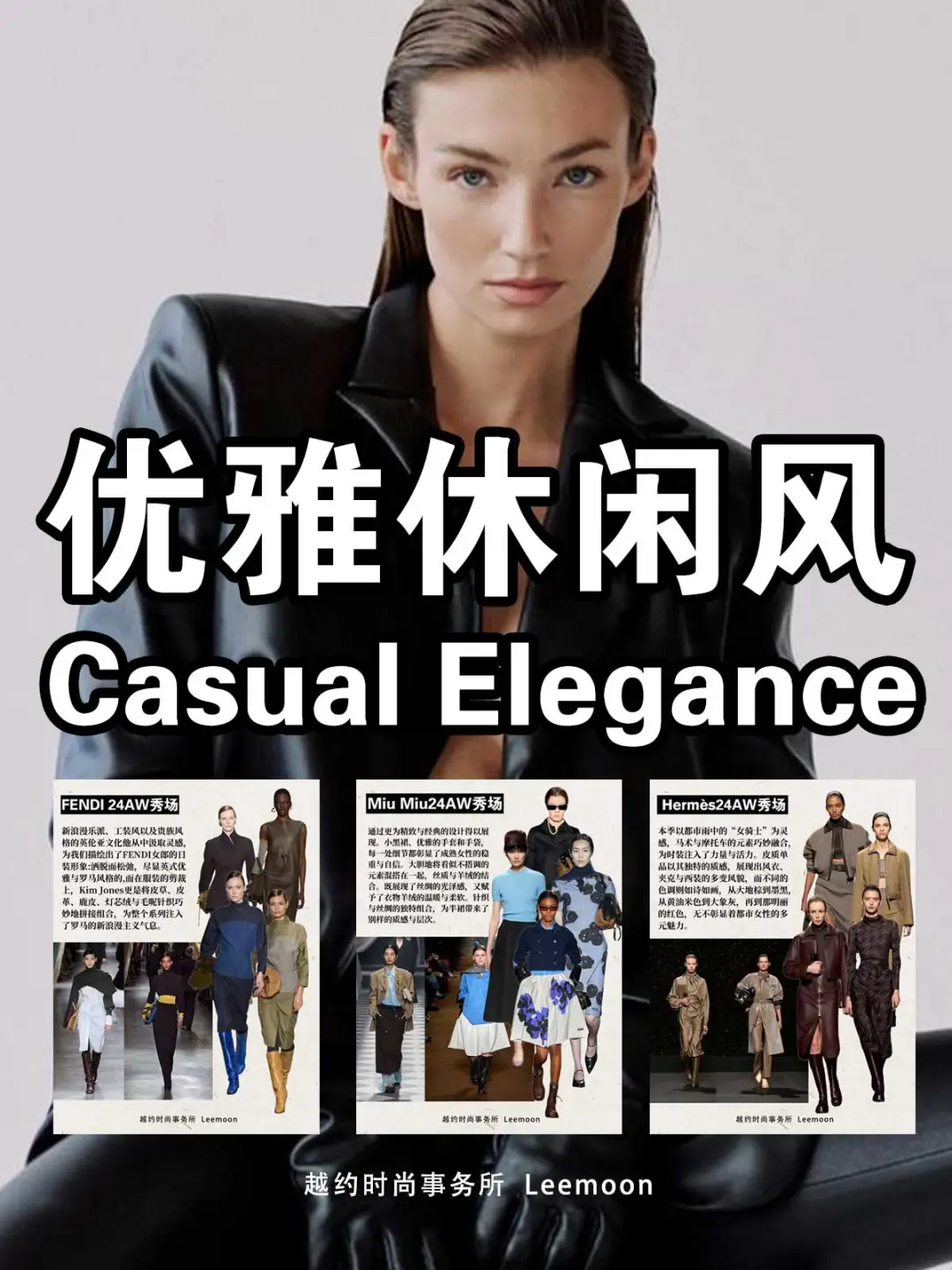 优雅休闲风｜Casual Elegance