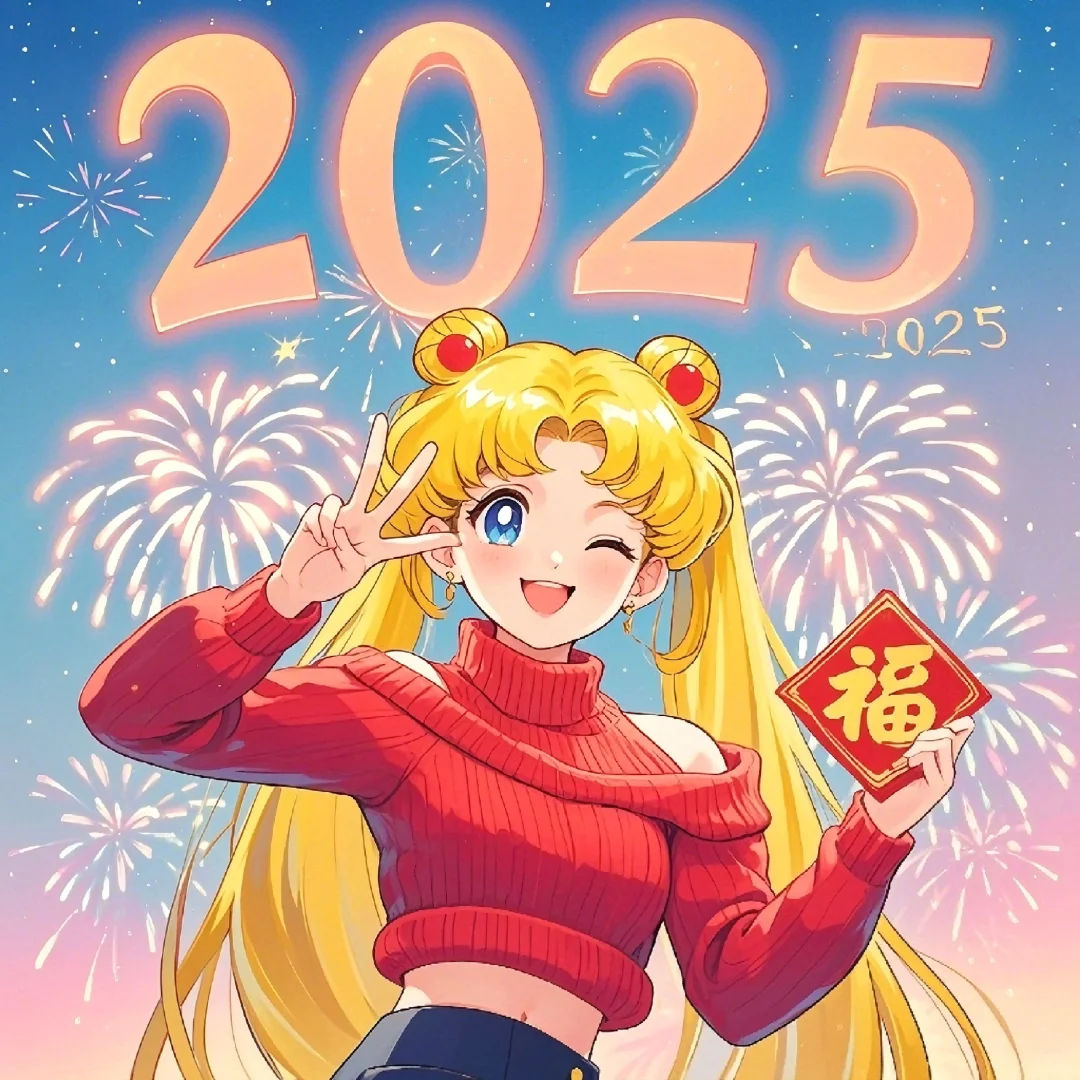 2025幸“福”到❤️美少女新年头像