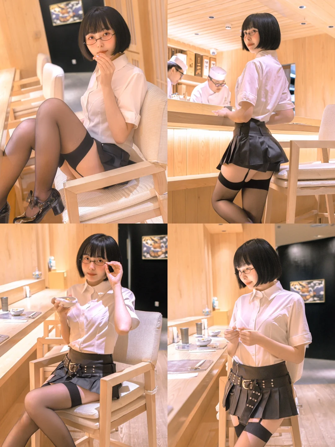 穿制服的眼镜娘｜第二弹来啦✔️