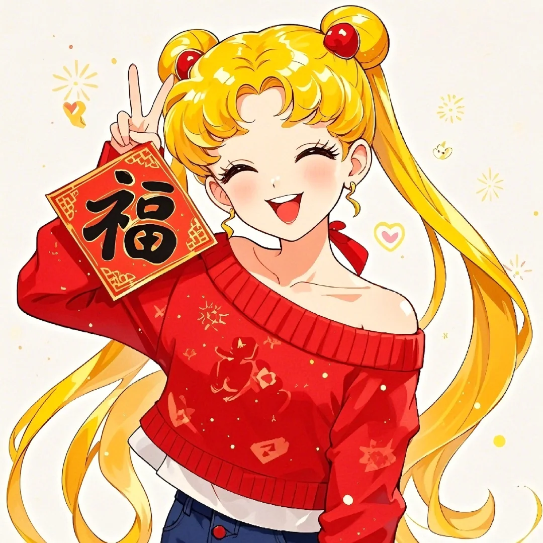 2025幸“福”到❤️美少女新年头像