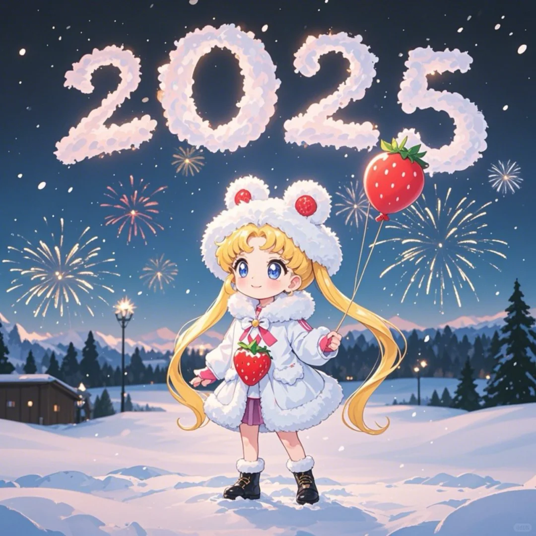 希望2025顺风顺水｜美少女战士