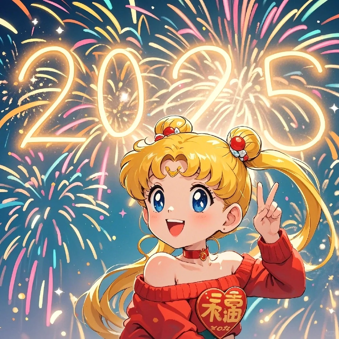 2025幸“福”到❤️美少女新年头像