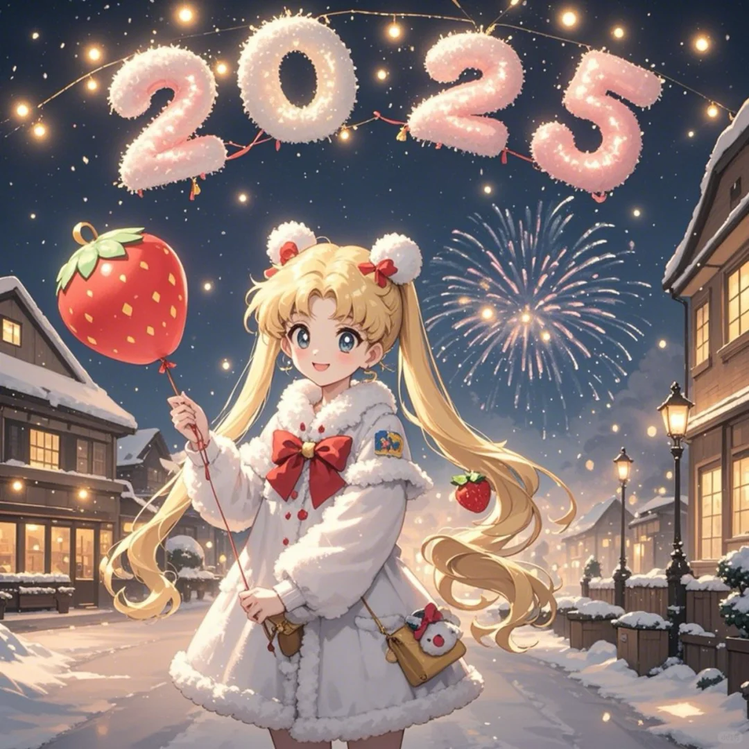 希望2025顺风顺水｜美少女战士