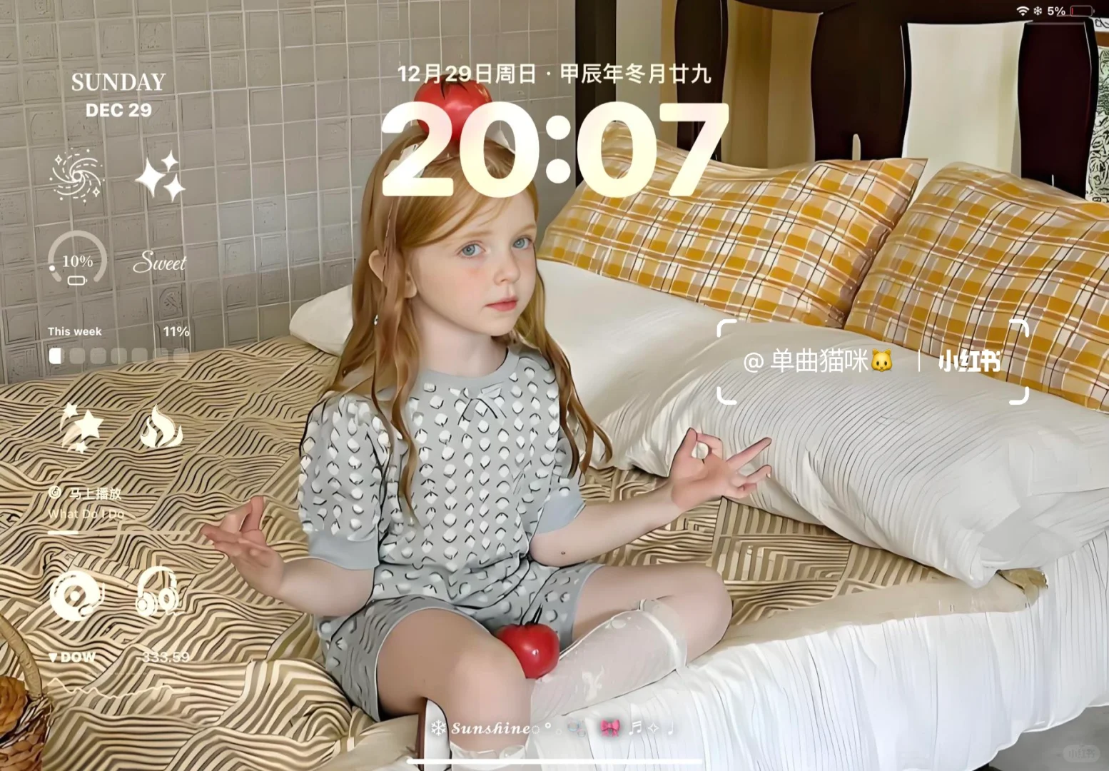 好喜欢ipad带来的氛围感 12.29欧美ipad壁纸