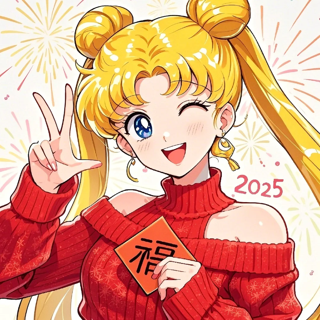 2025幸“福”到❤️美少女新年头像