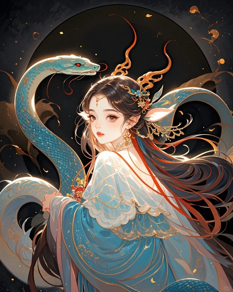 【山海经】美女蛇