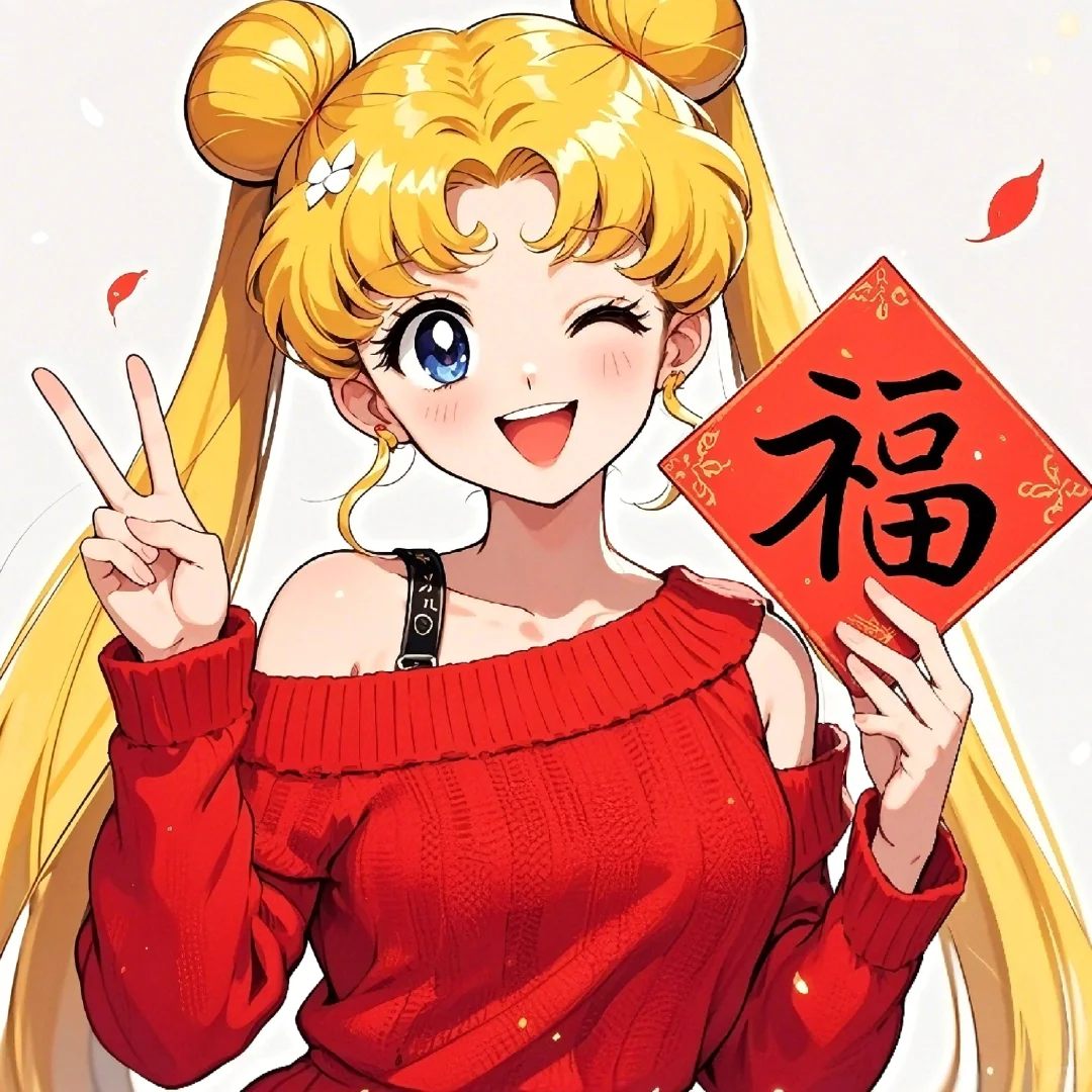 2025幸“福”到❤️美少女新年头像