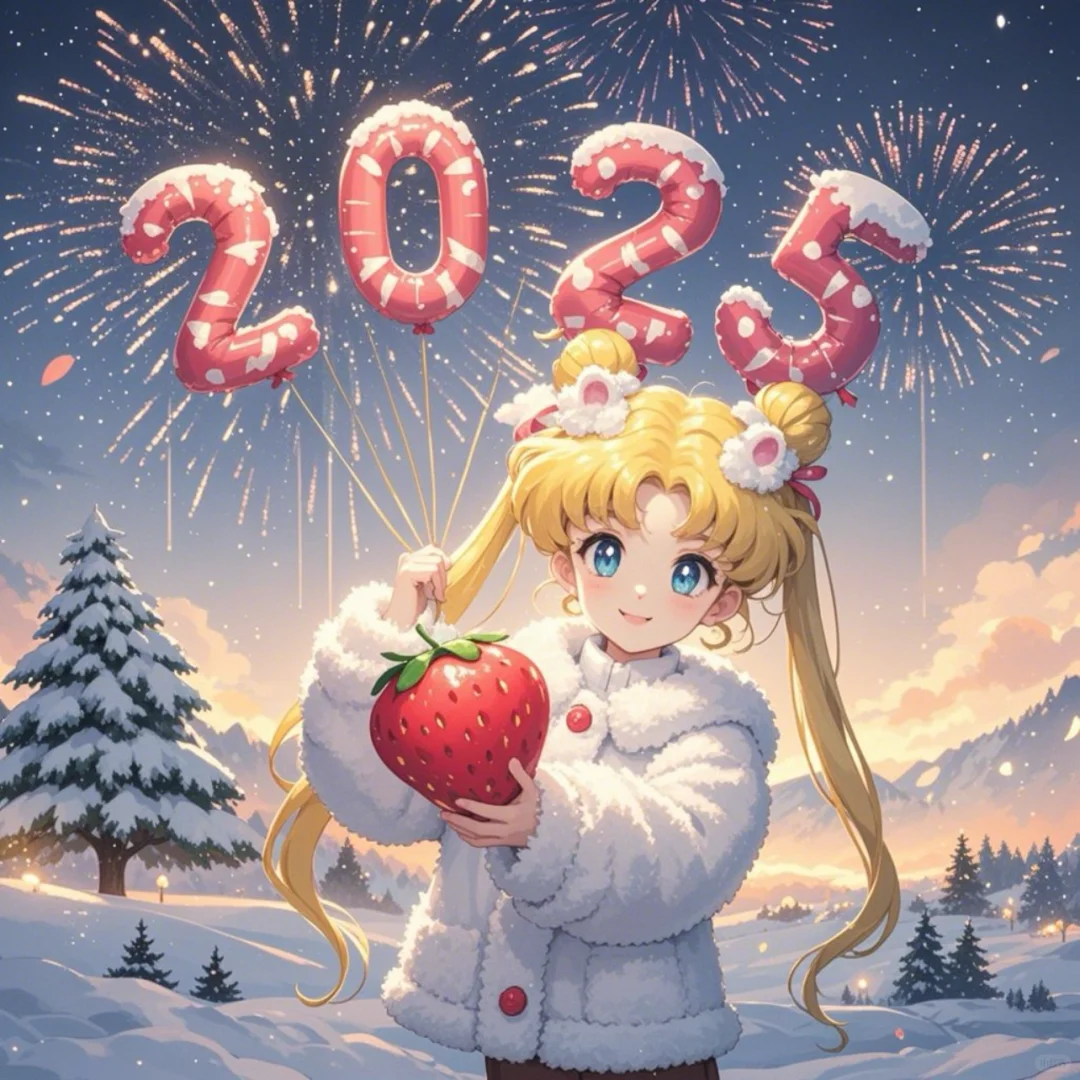 希望2025顺风顺水｜美少女战士