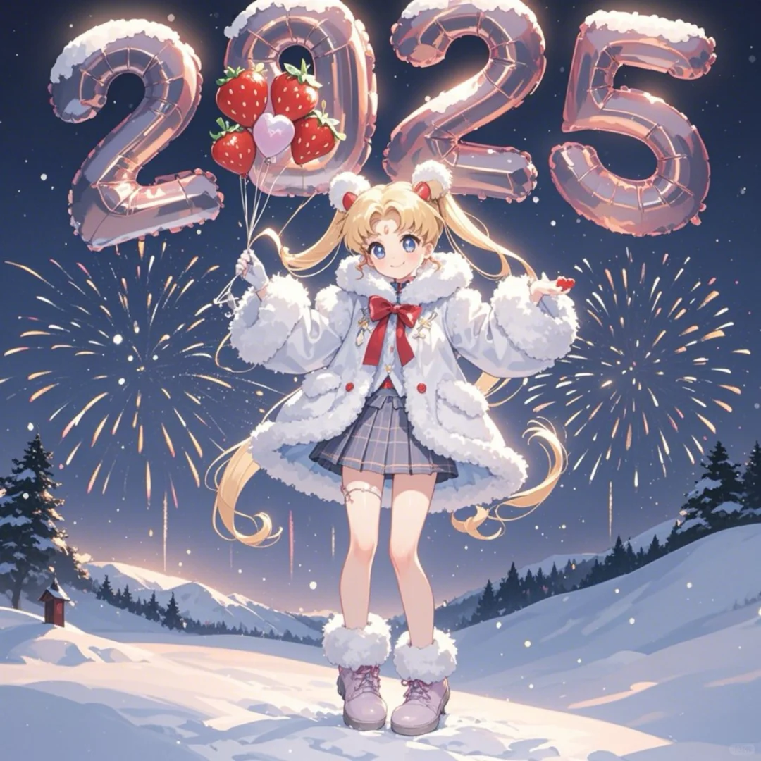 希望2025顺风顺水｜美少女战士