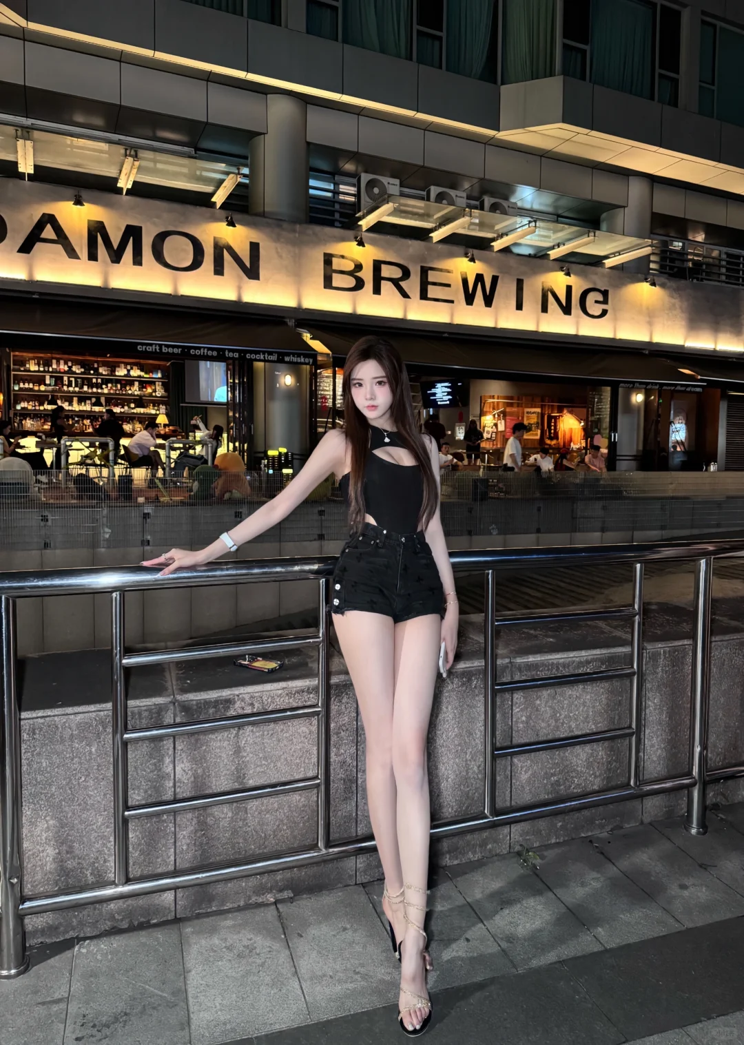 杭州小香港Damon｜街拍夜景拍摄?