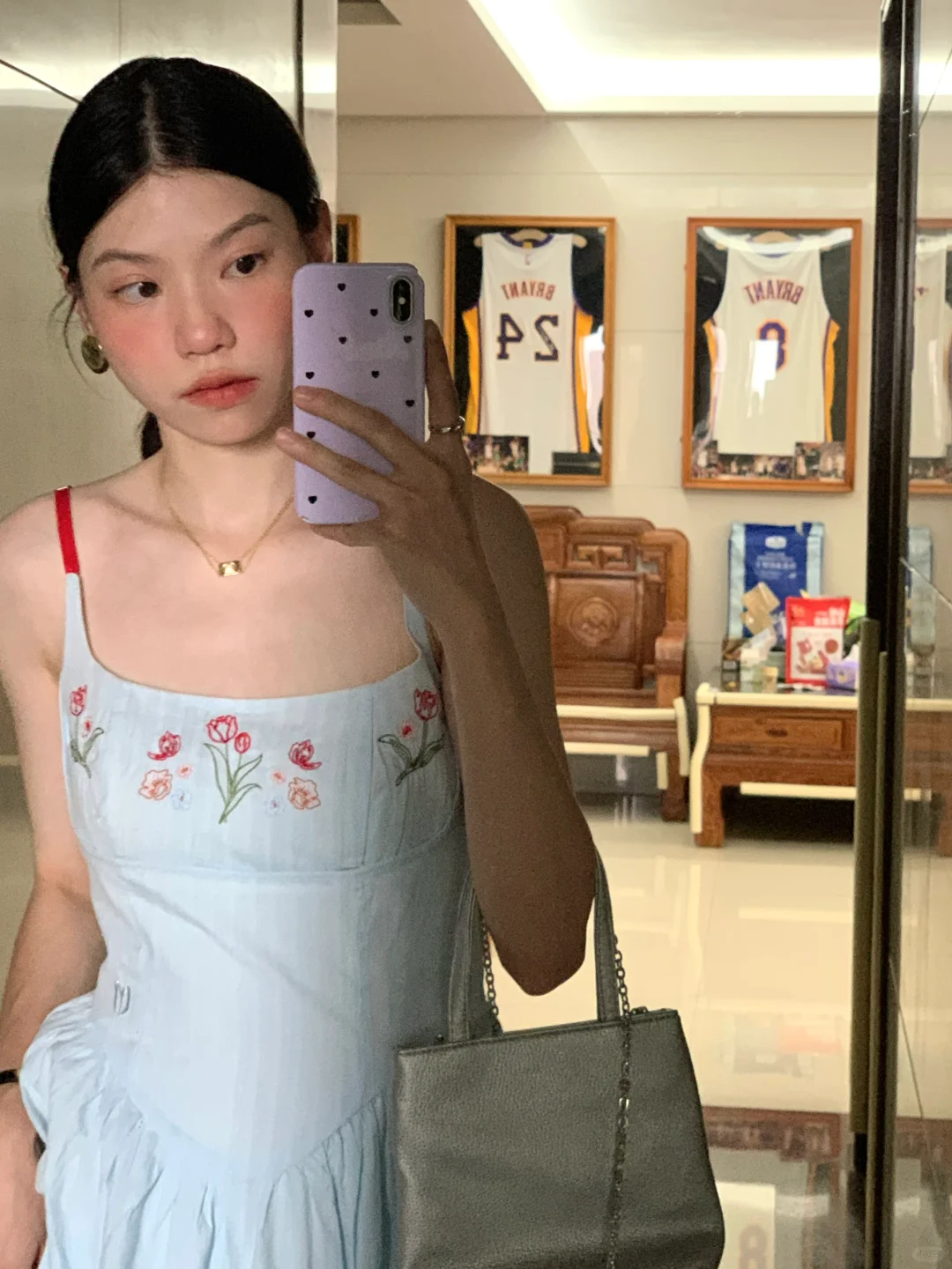 ootd｜这条吊带裙真的很好看～?