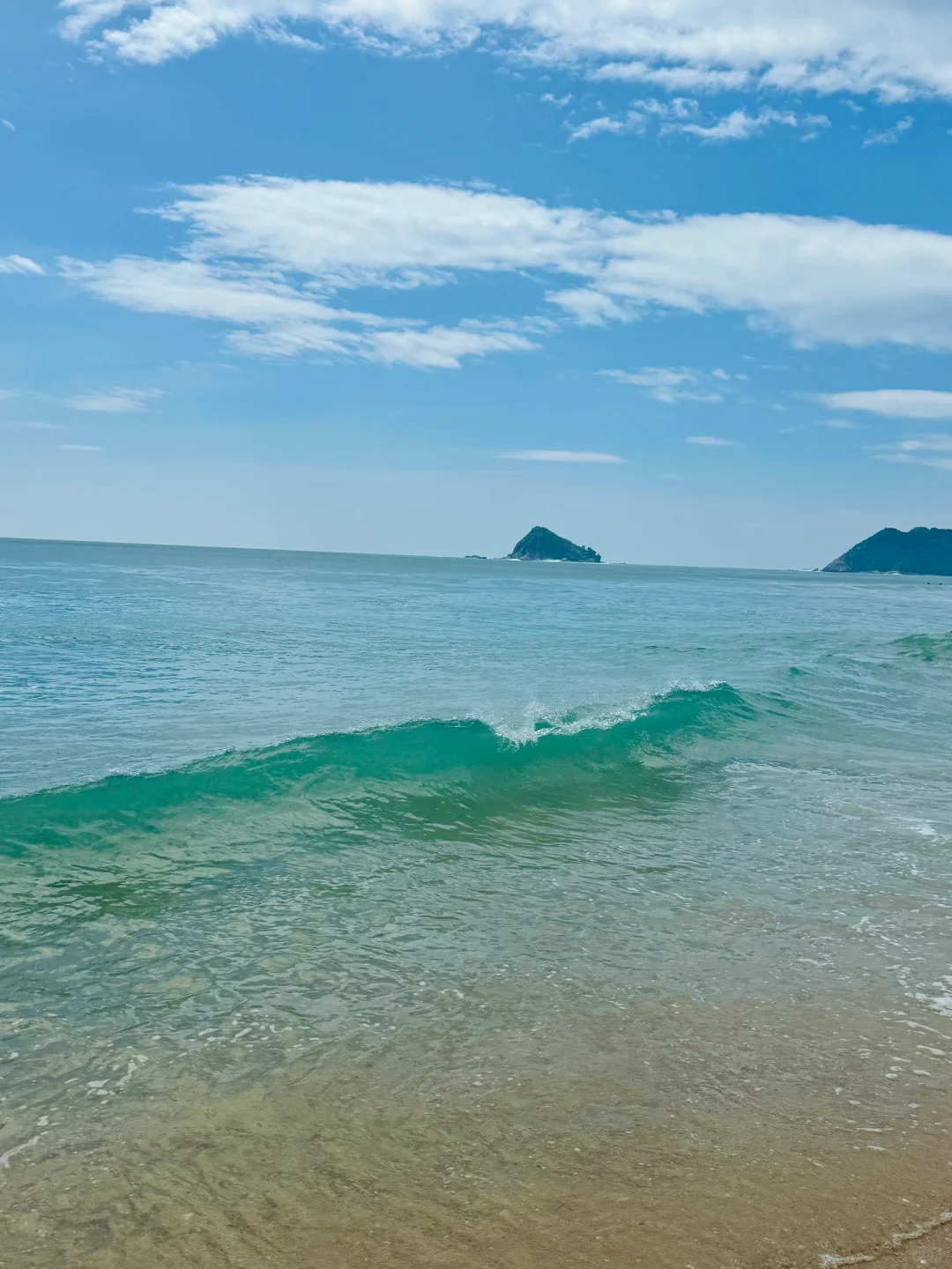 阳光 沙滩和玻璃海️