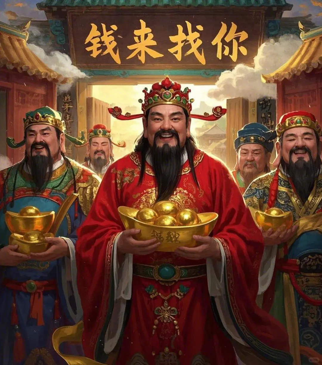 招财壁纸 越用越富的新年好运壁纸来喽