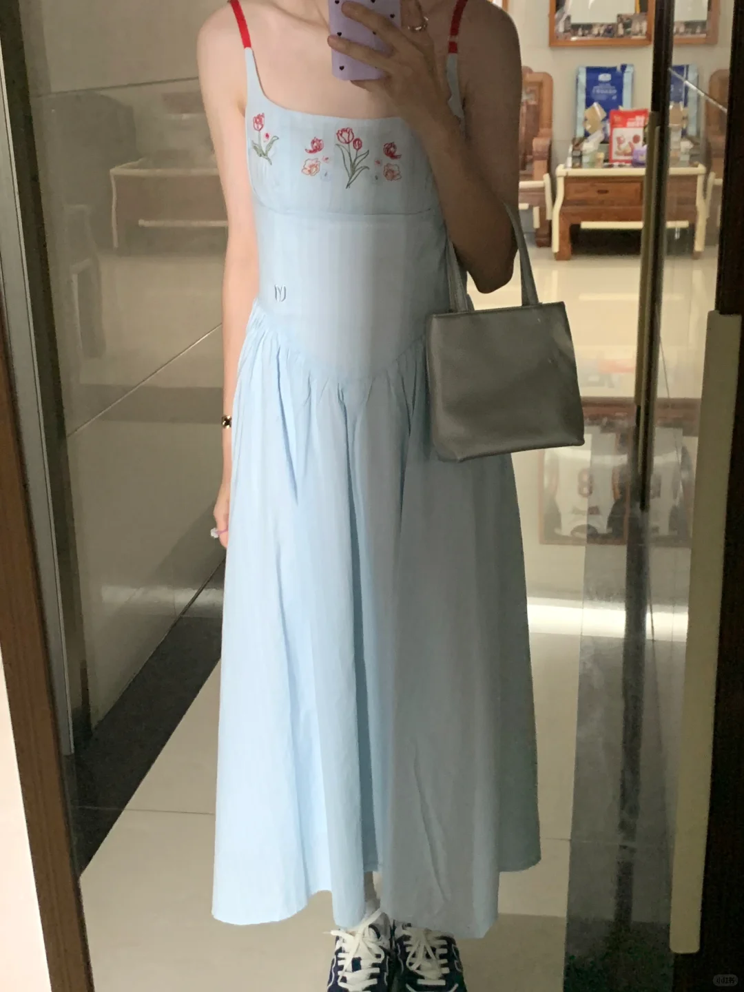 ootd｜这条吊带裙真的很好看～?