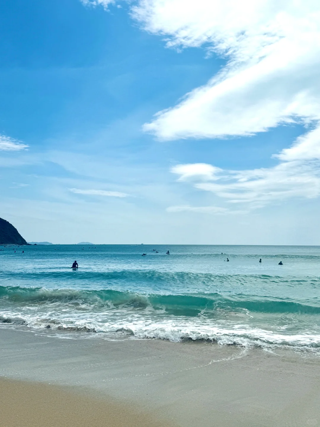 阳光 沙滩和玻璃海🌊🏝️