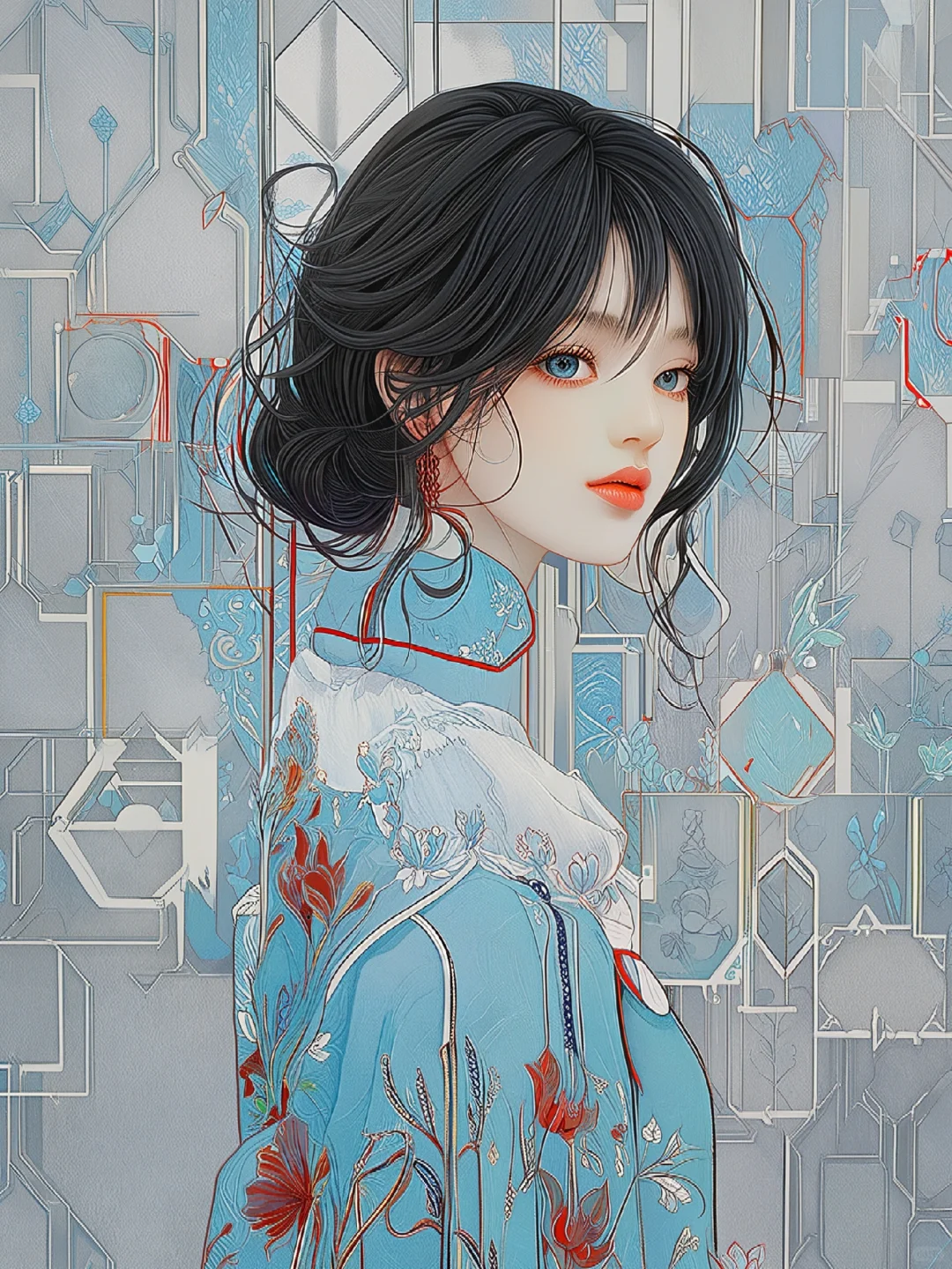 奇域AI｜美人如画（7）