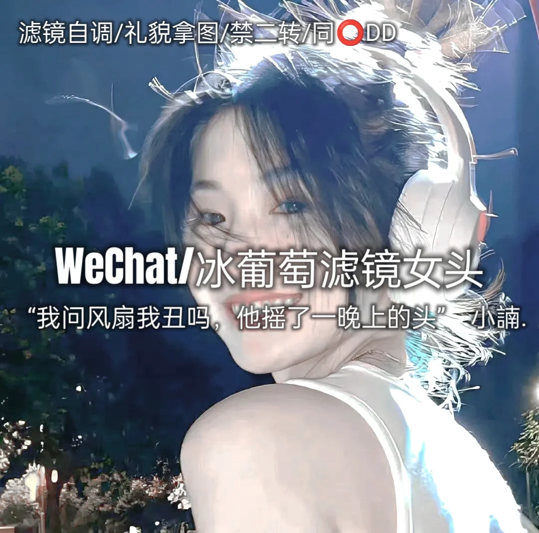 WeChat/滤镜女头