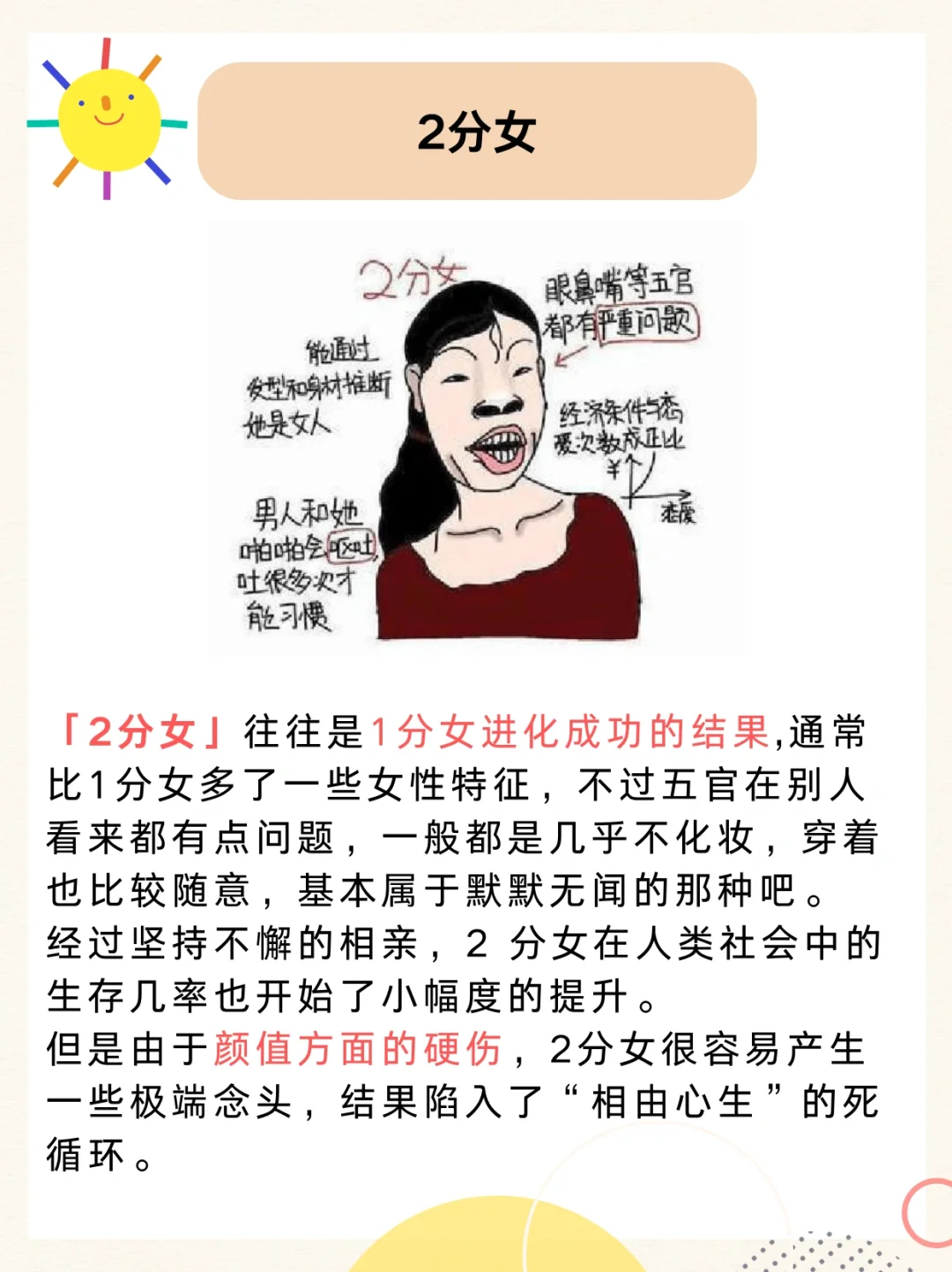 男生眼中的分女，原来女生长相已被默默评分