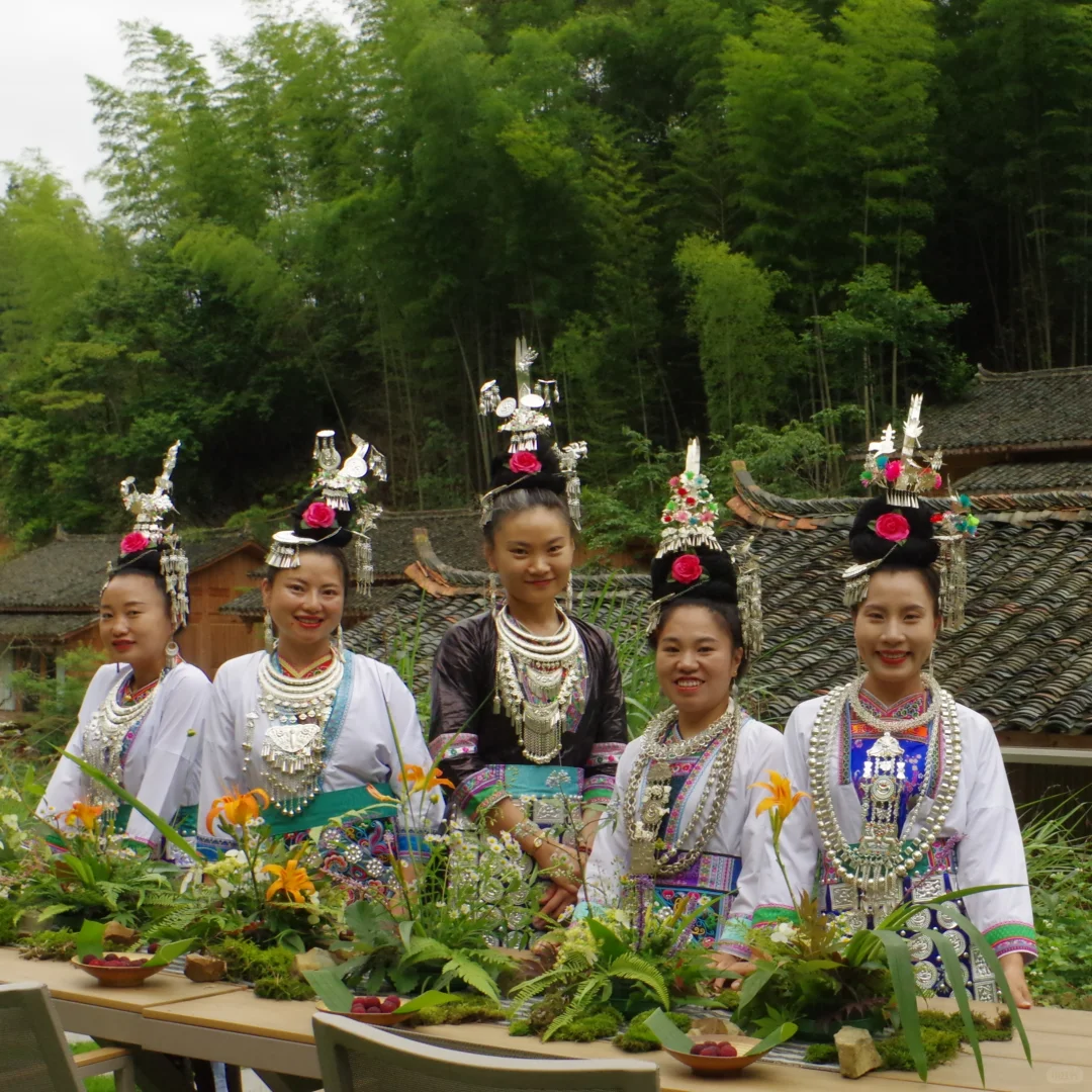 摇身一变高挑修长侗家女