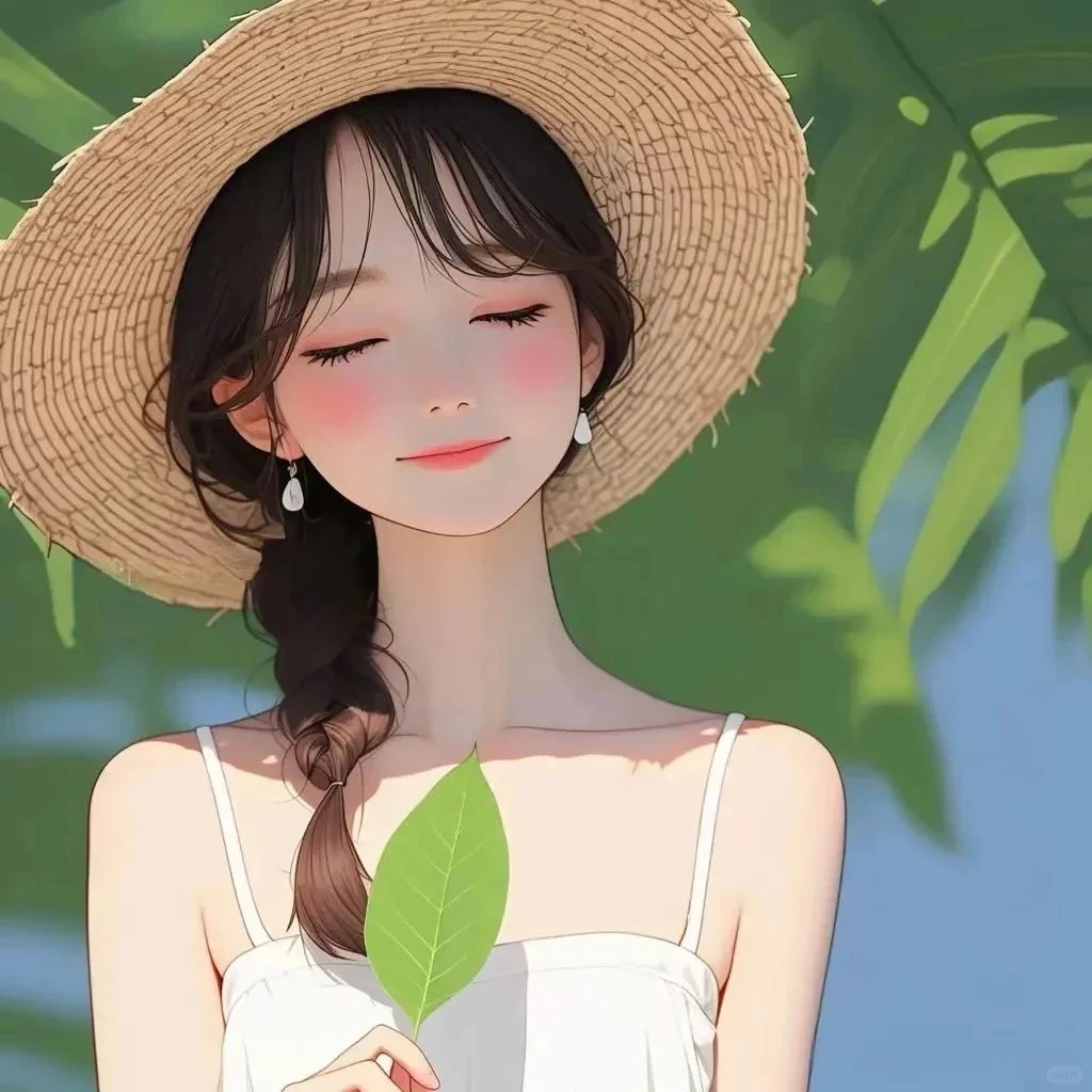 夏日女孩头像～清爽一夏