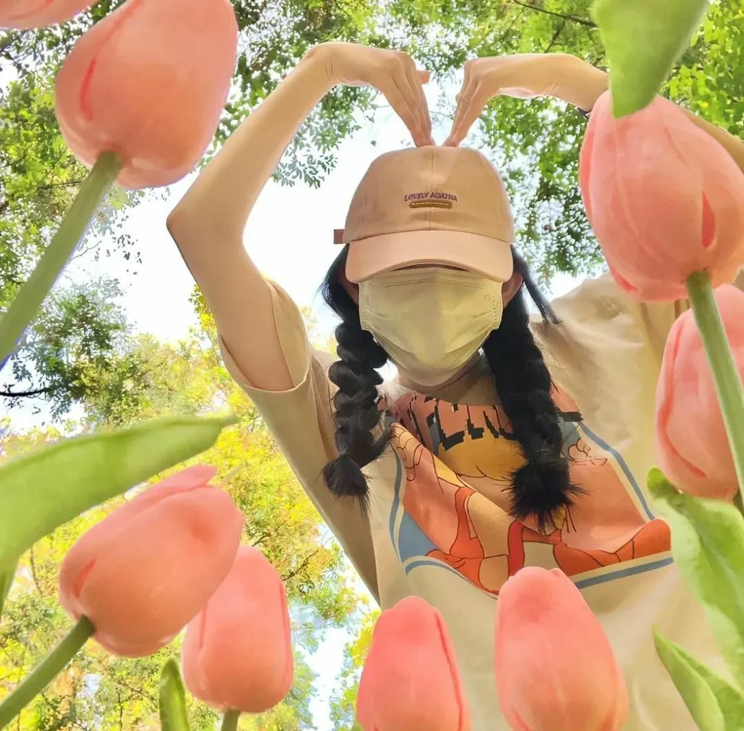 美女子夏季清新头像