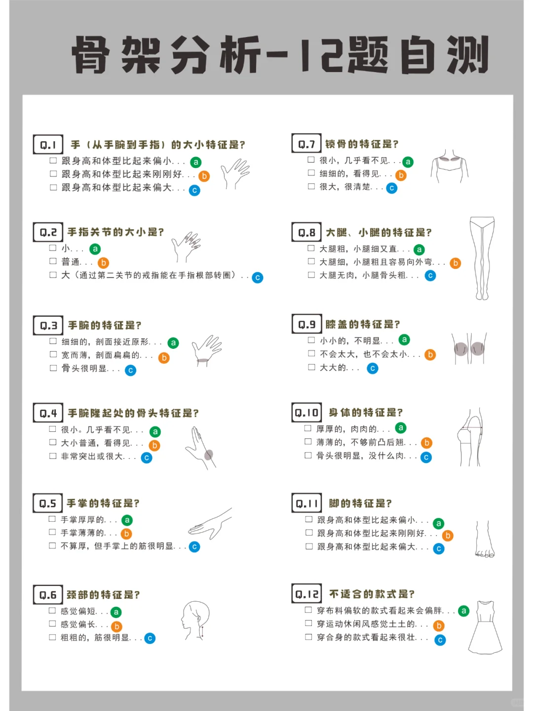 不同身材穿衣法则 日本超火三大骨骼穿搭术