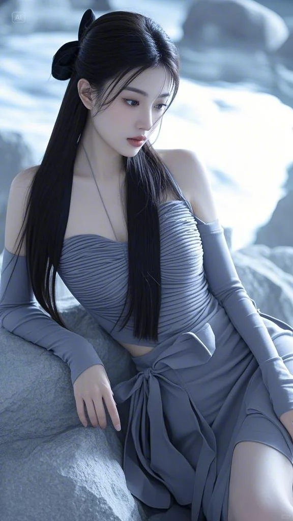 现代风美女