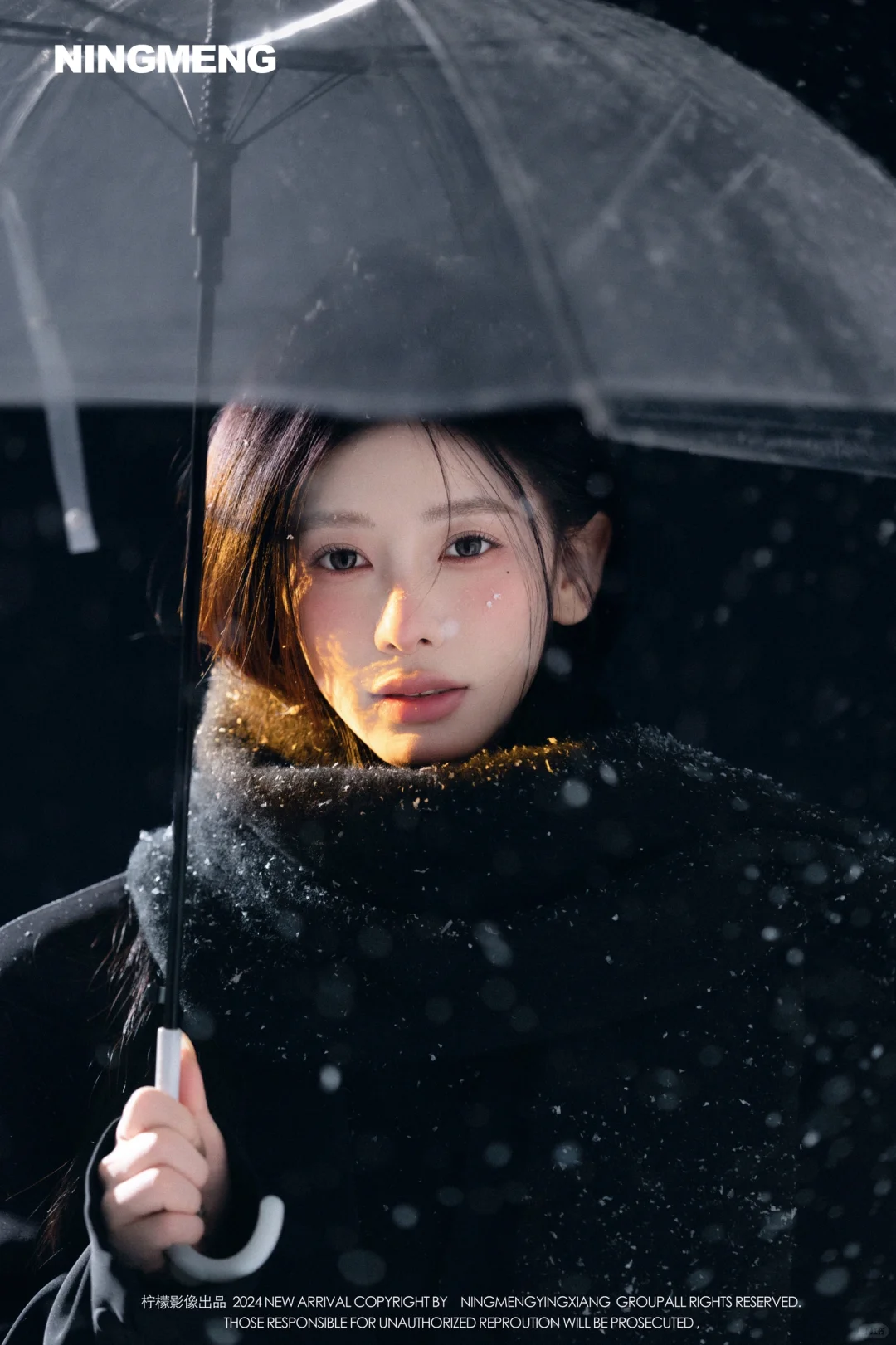 一组宿命感韩系雪景破碎少女写真❄️杭州写真