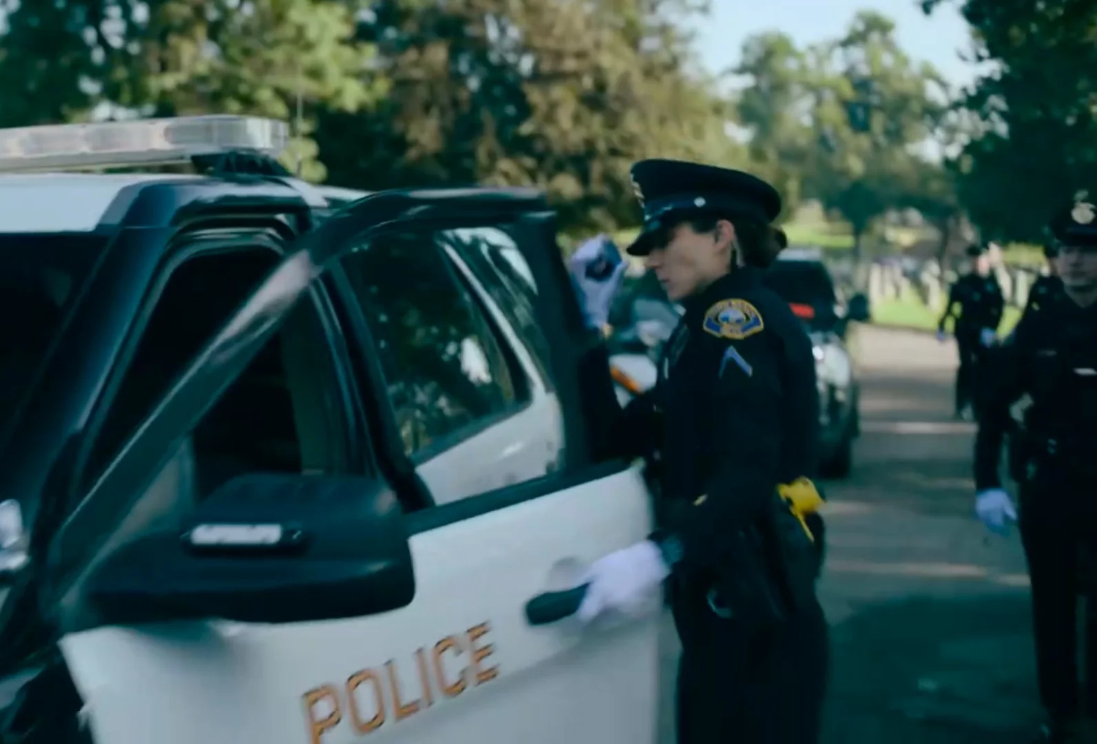 🌈有人看「待命警察」了吗？女主是真滴帅呀