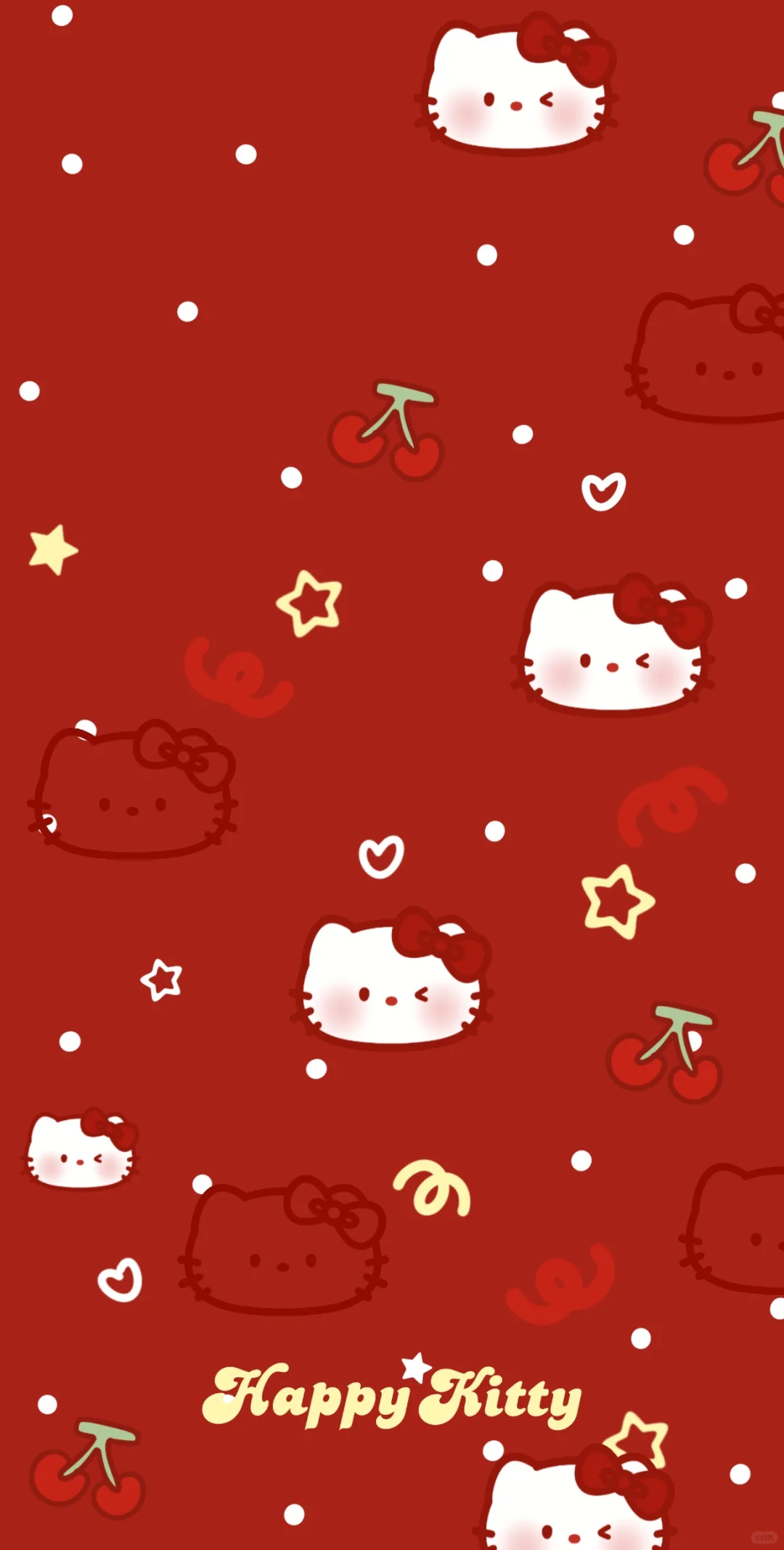 Hello kitty新年发财壁纸✨❤️