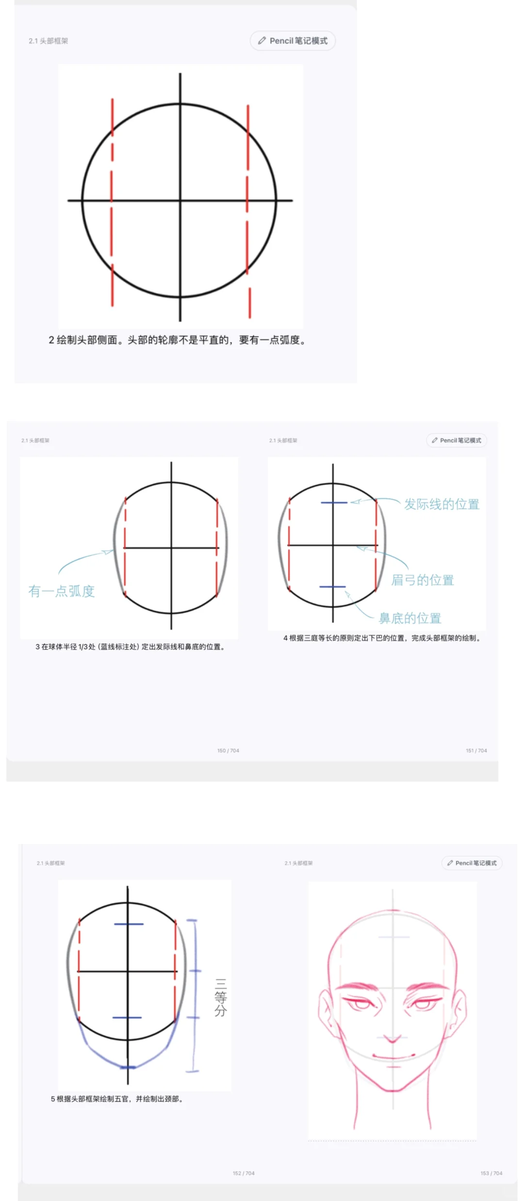 头部框架