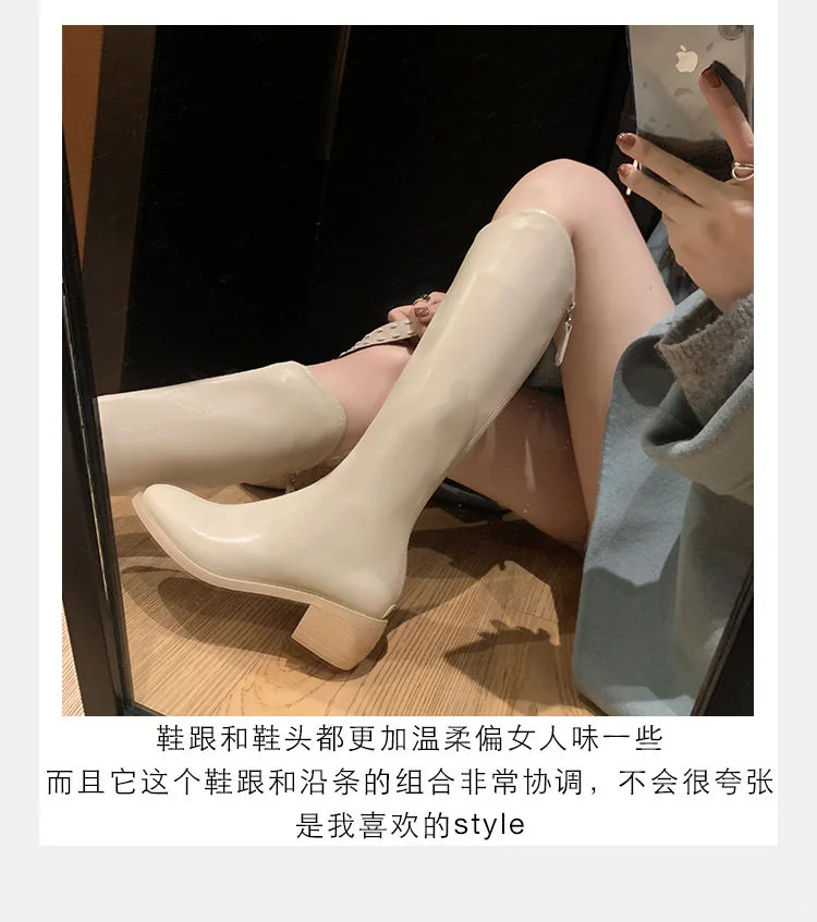 冬季必备?加绒女长靴